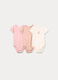 Pack 3 body in costina di puro cotone _0