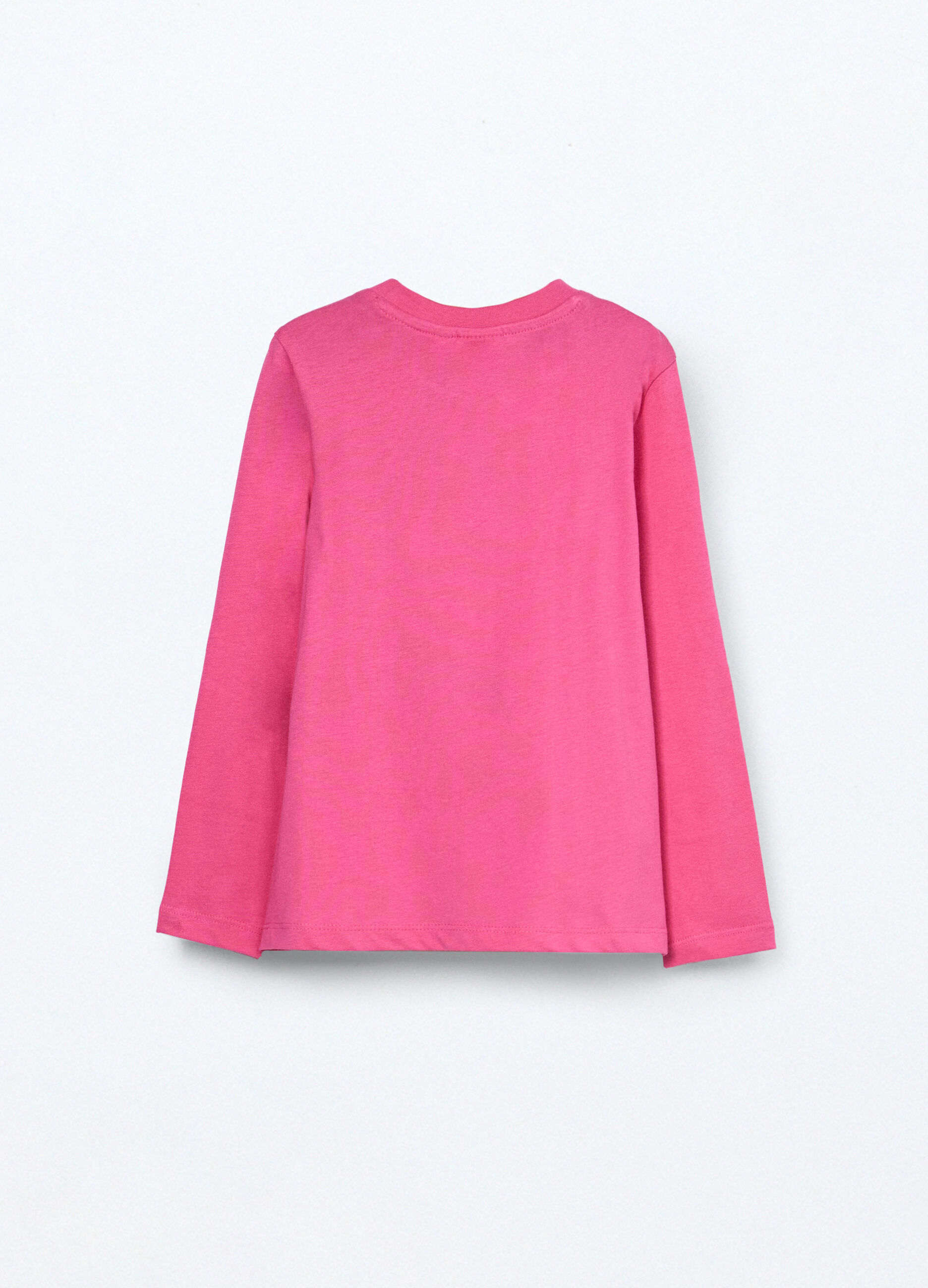 T-shirt in jersey di puro cotone bambina_1