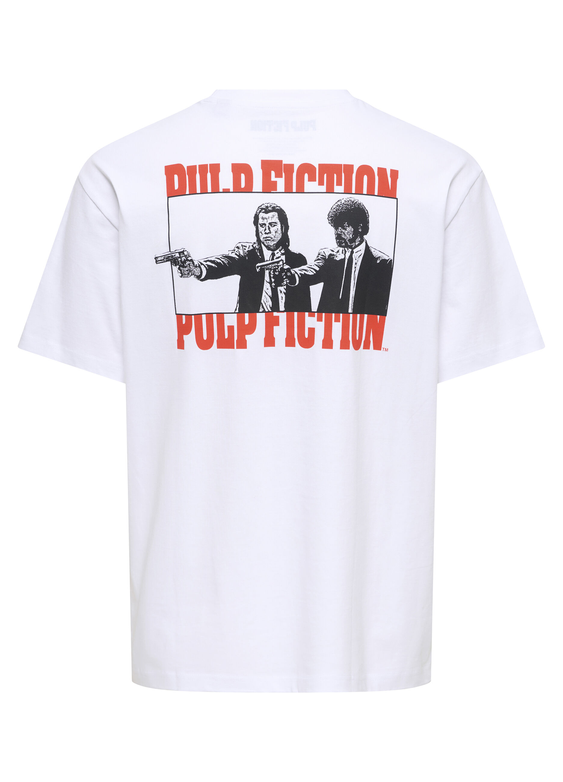 T-shirt girocollo con stampa Pulp Fiction uomo_1