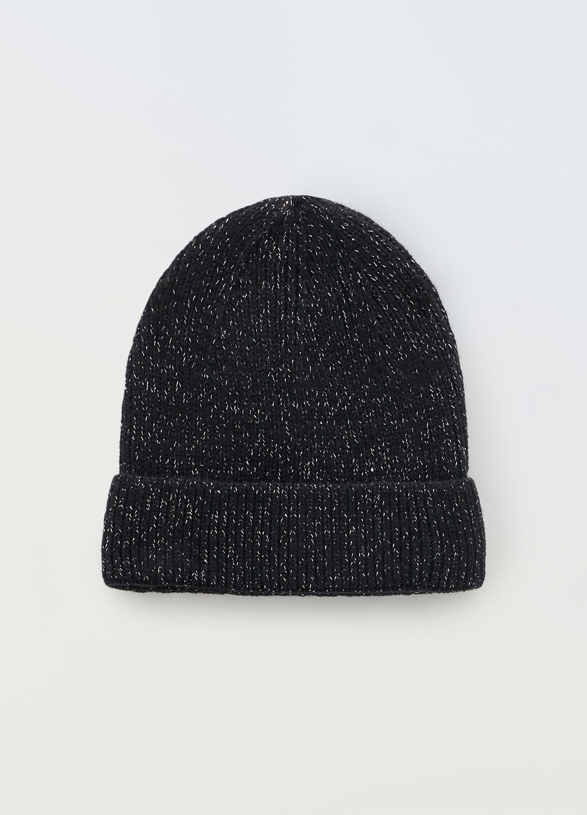 Berretto con filo lurex donna_0