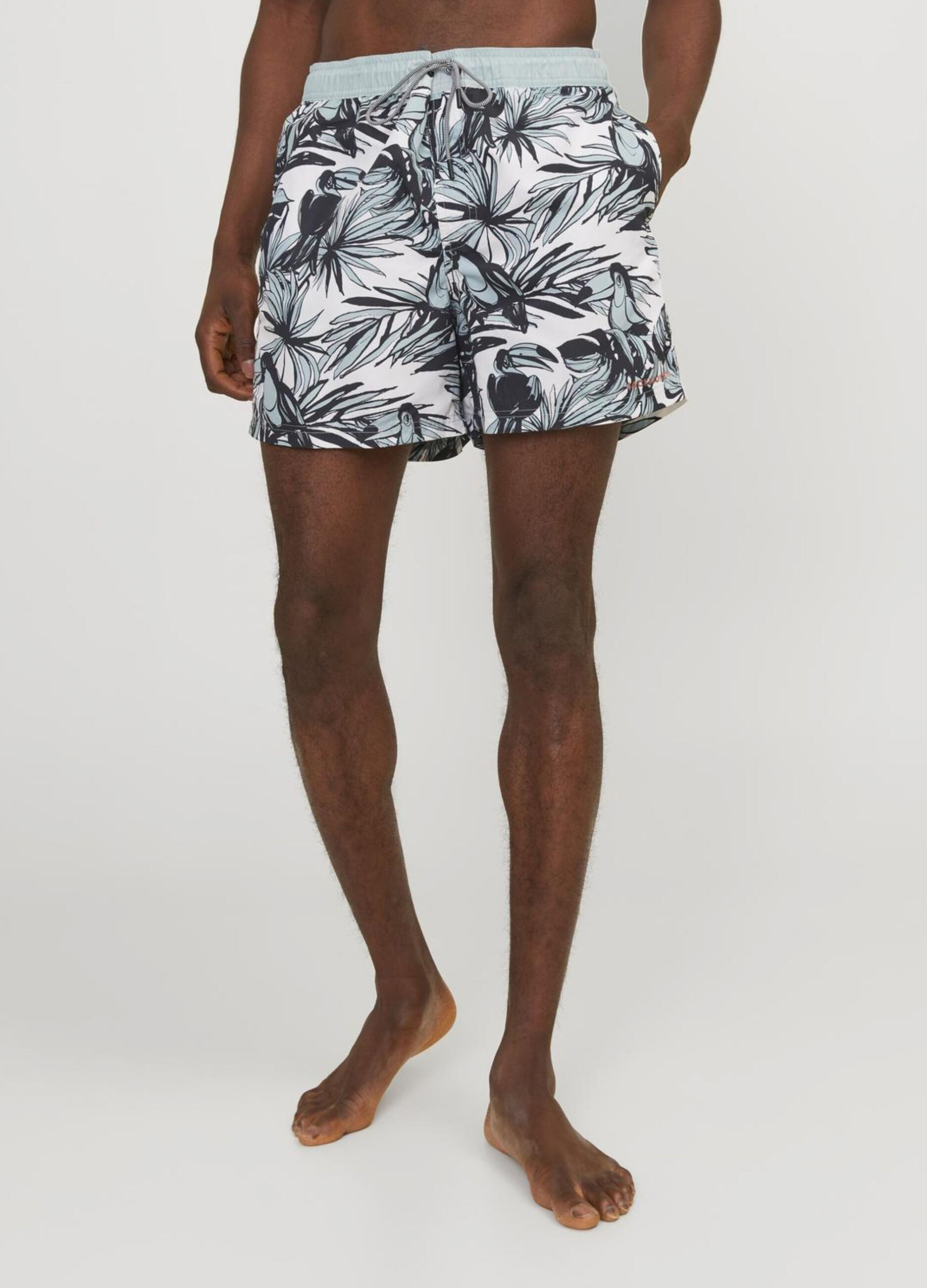 Costume da bagno con stampa uomo