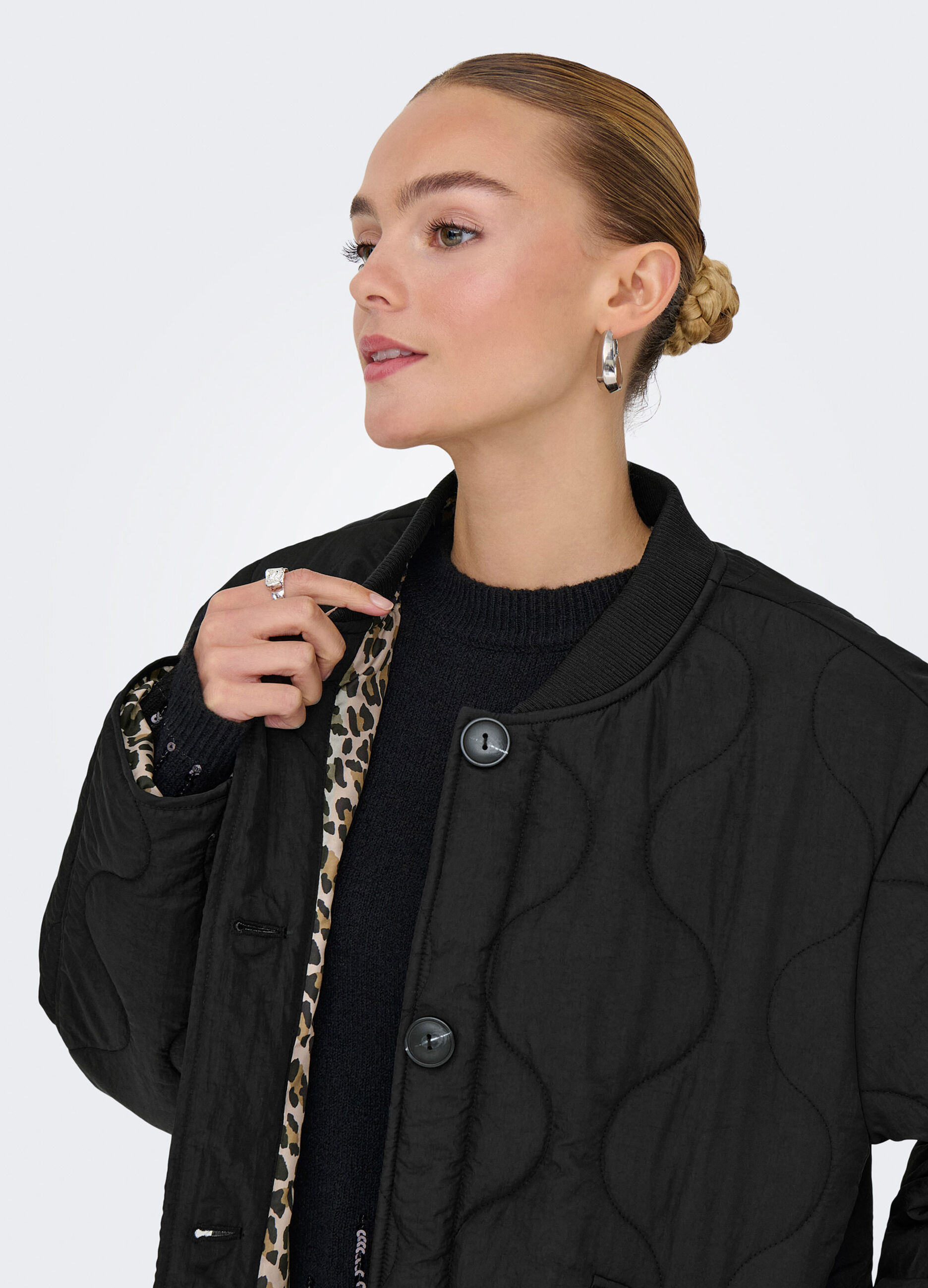 Giubbino imbottito trapuntato donna_4