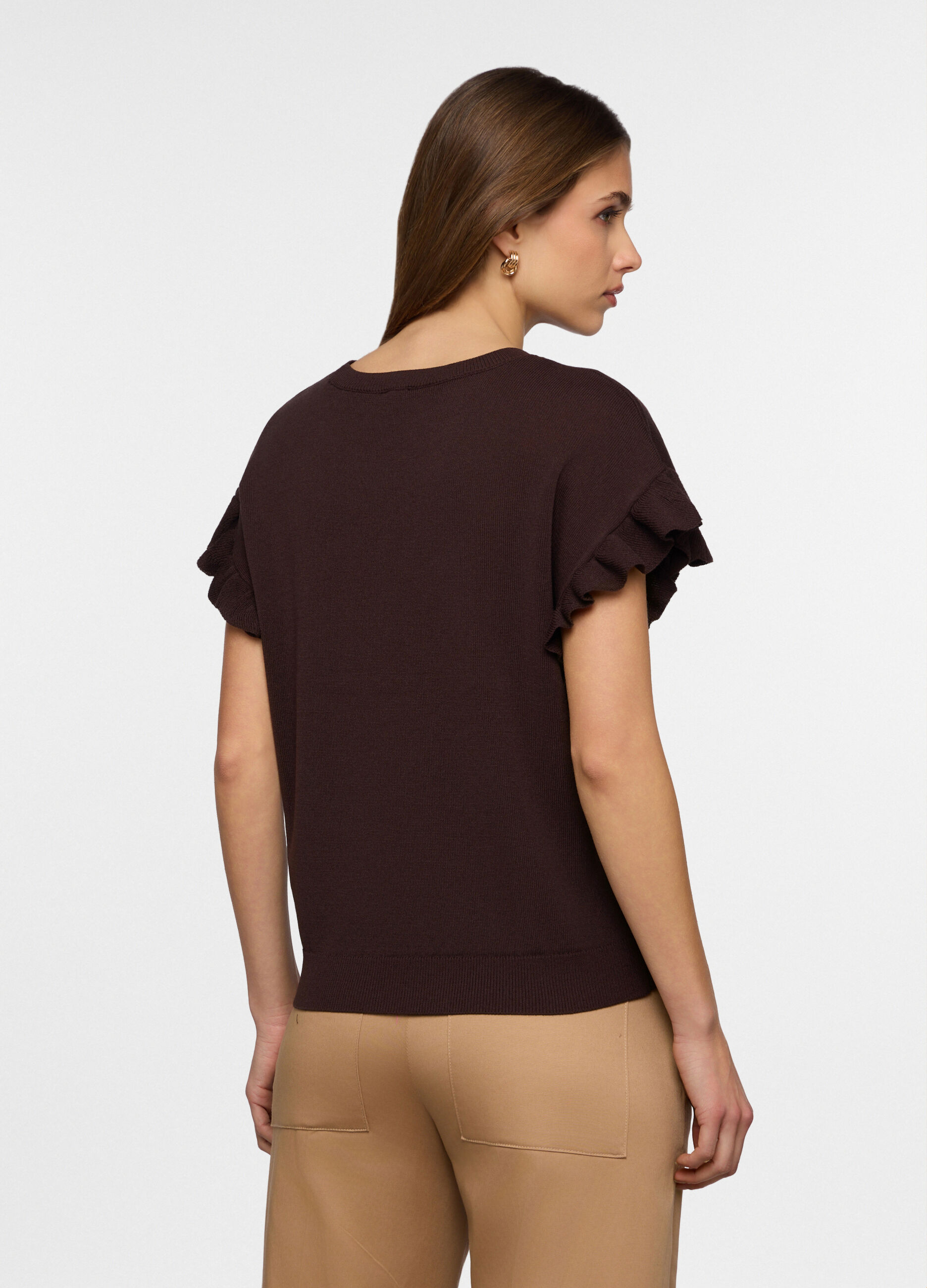 T-shirt girocollo donna_1