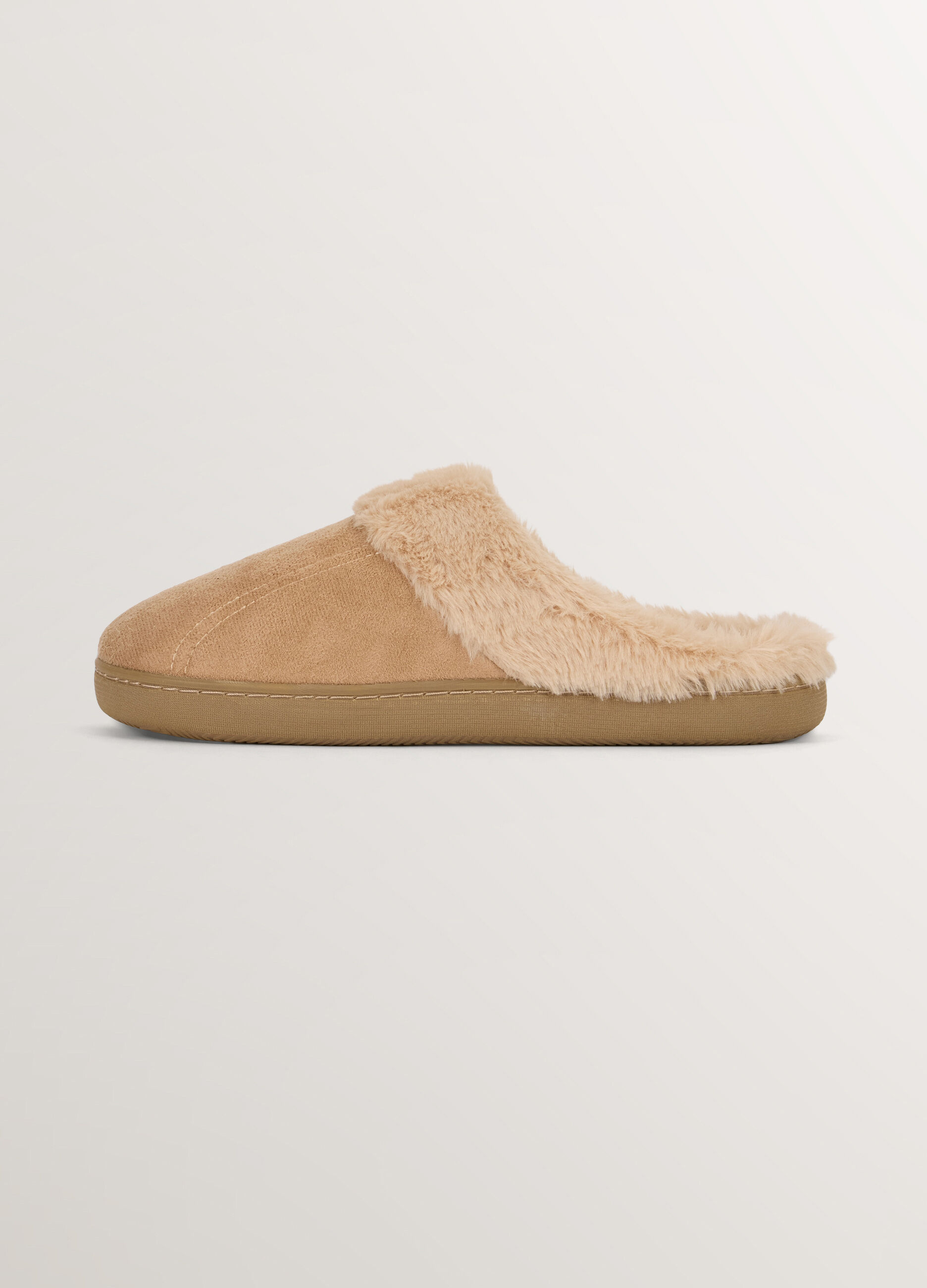 Pantofole in eco fur donna_1