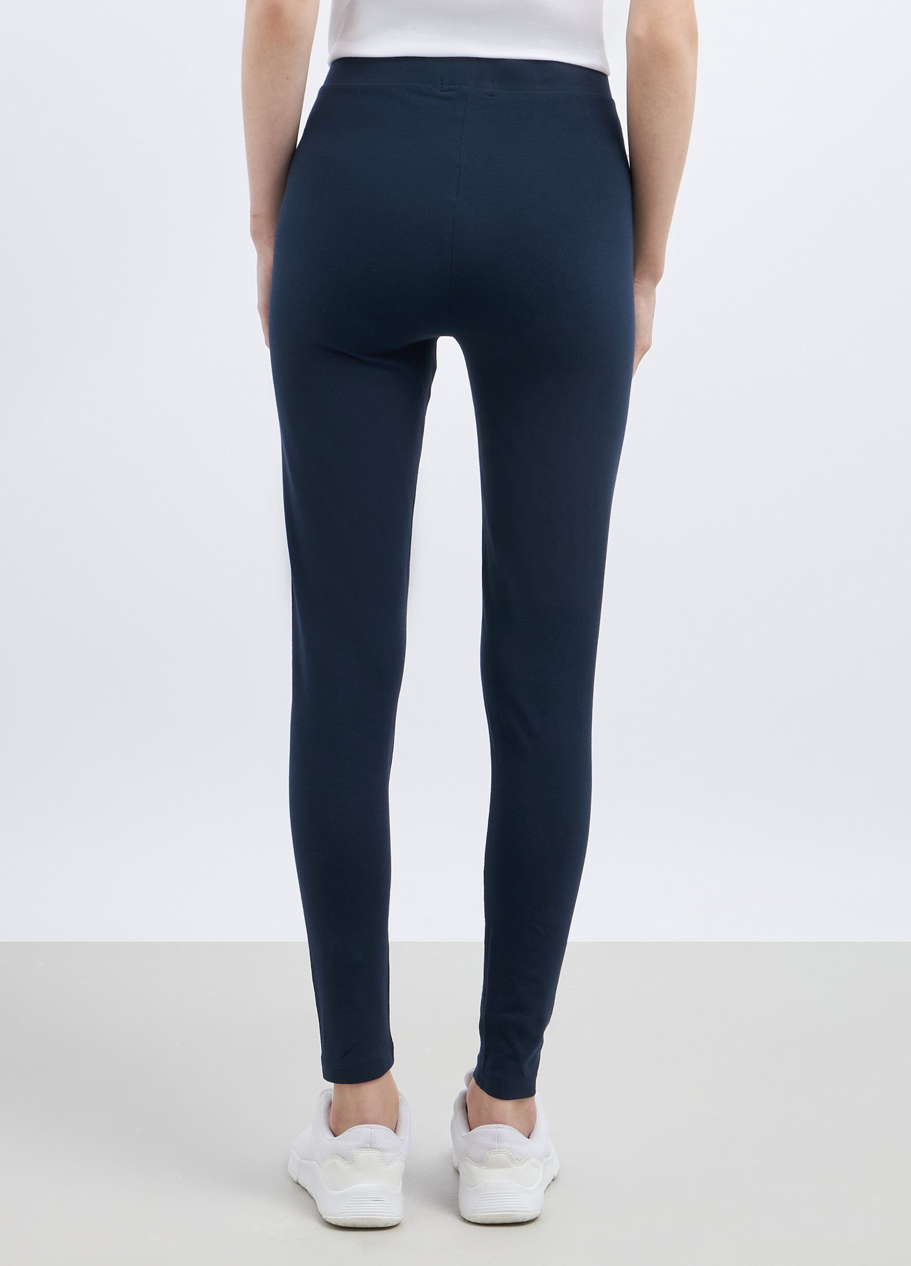 Leggings in cotone stretch donna_1