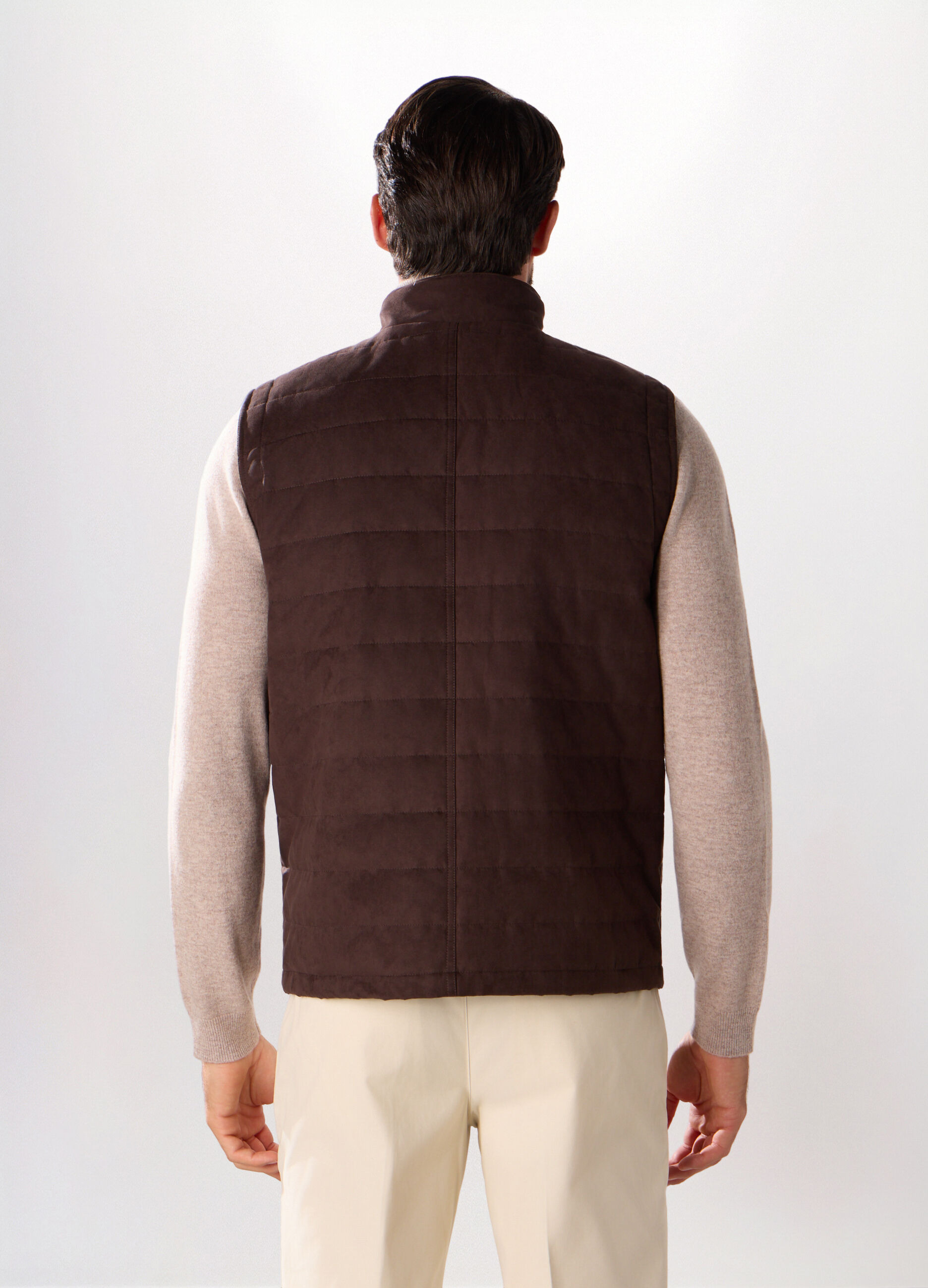 Gilet effetto scamosciato uomo_1