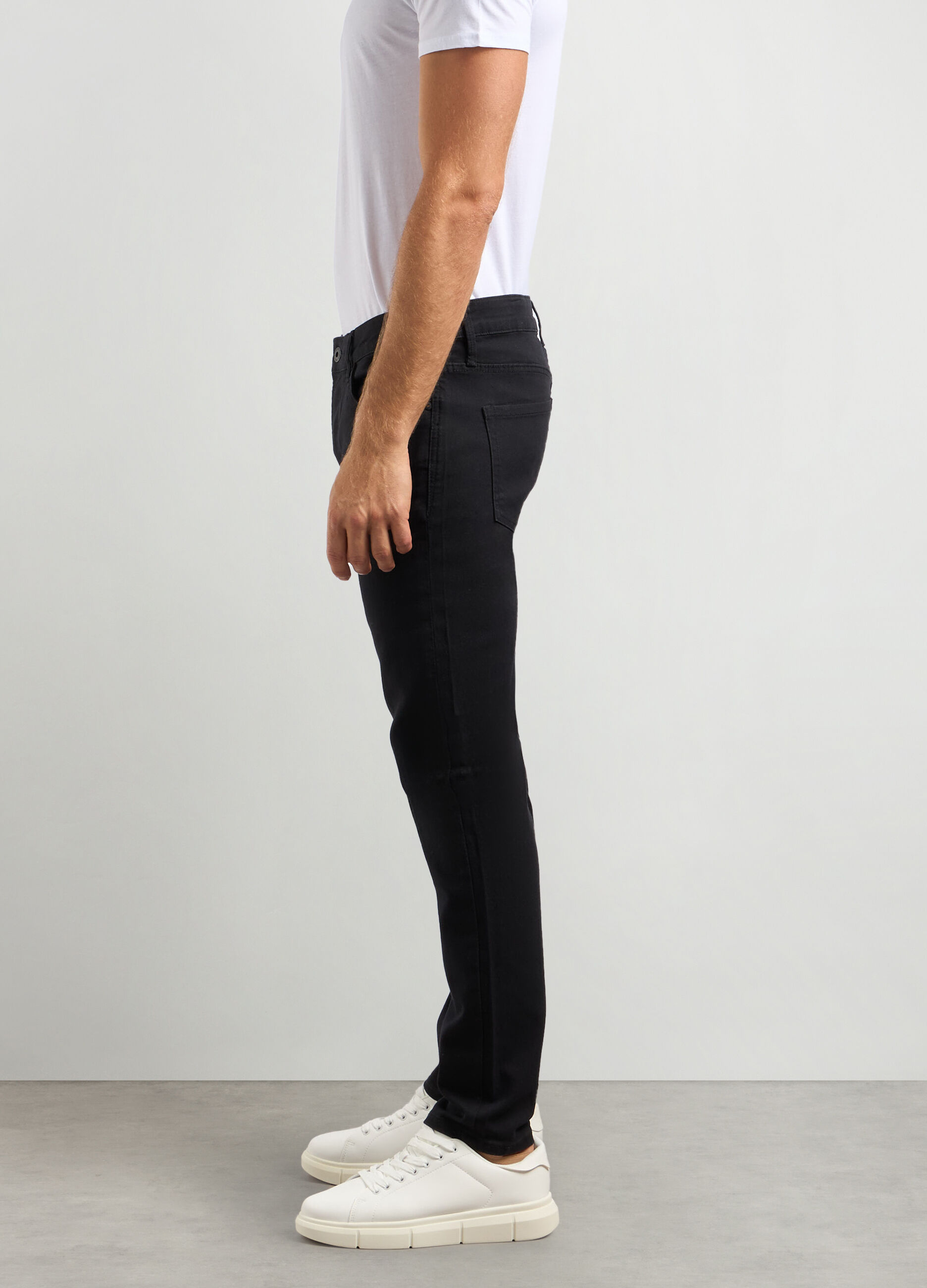 Jeans skinny fit in cotone stretch uomo_2