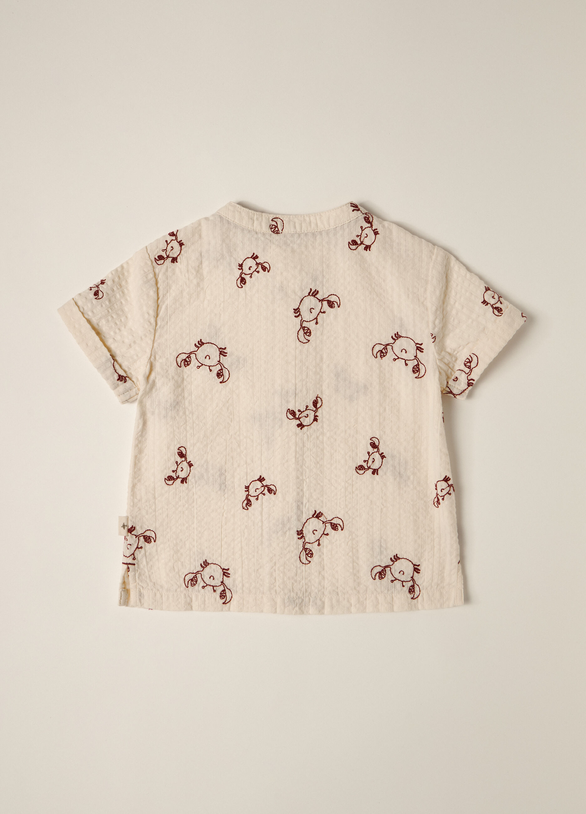 Camicia in puro cotone IANA neonato_3
