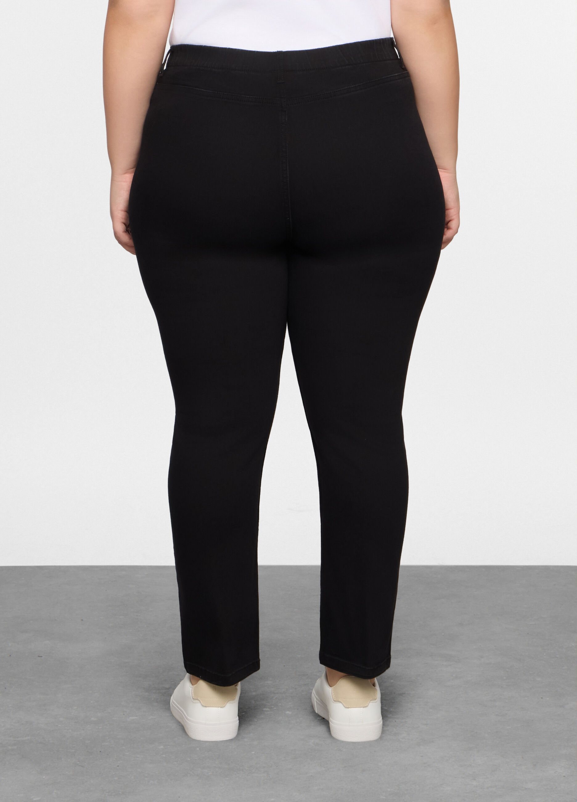 Treggings fit slim in denim stretch donna curvy_2