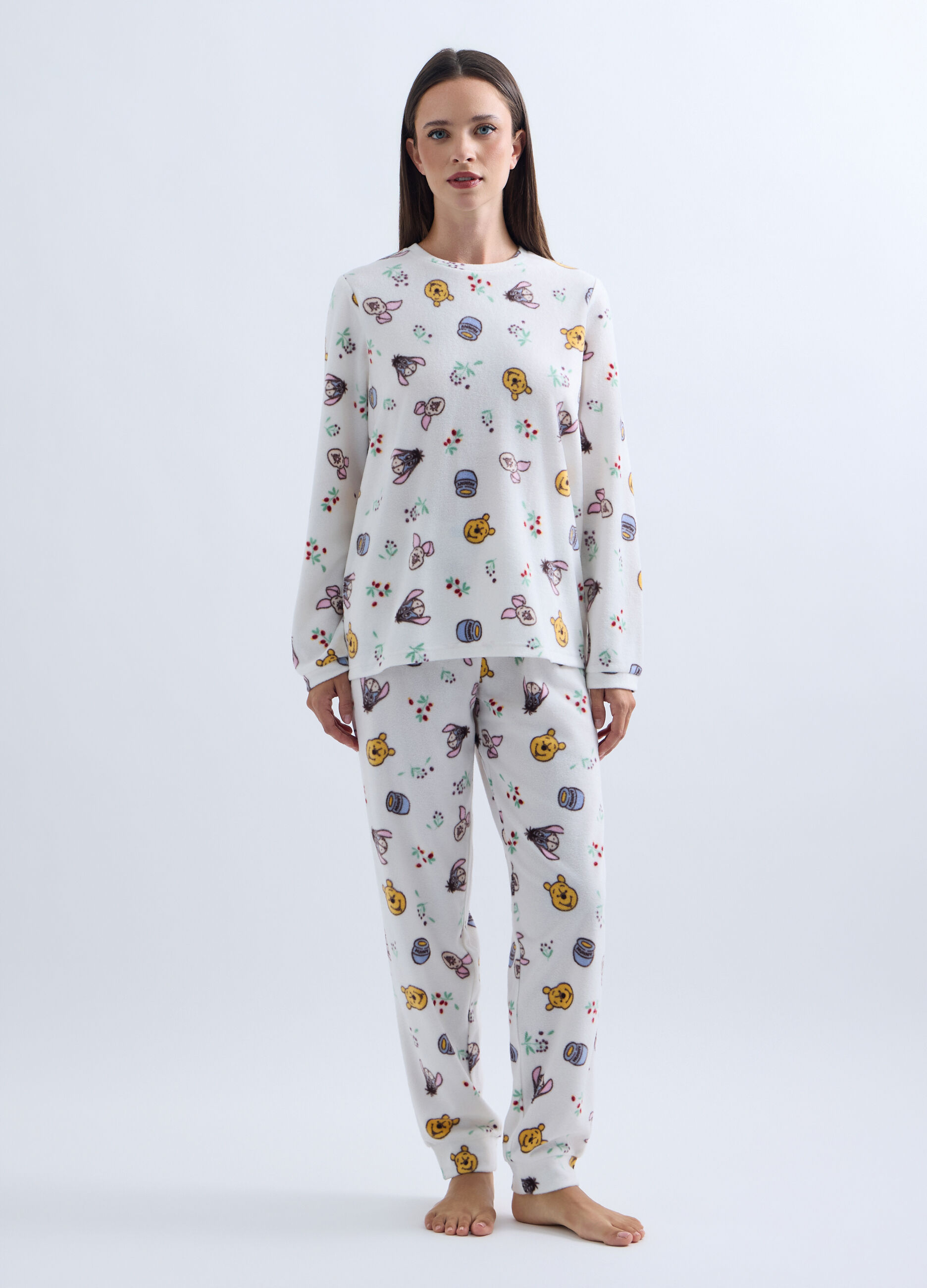 Set pigiama Disney in micro pile donna_0