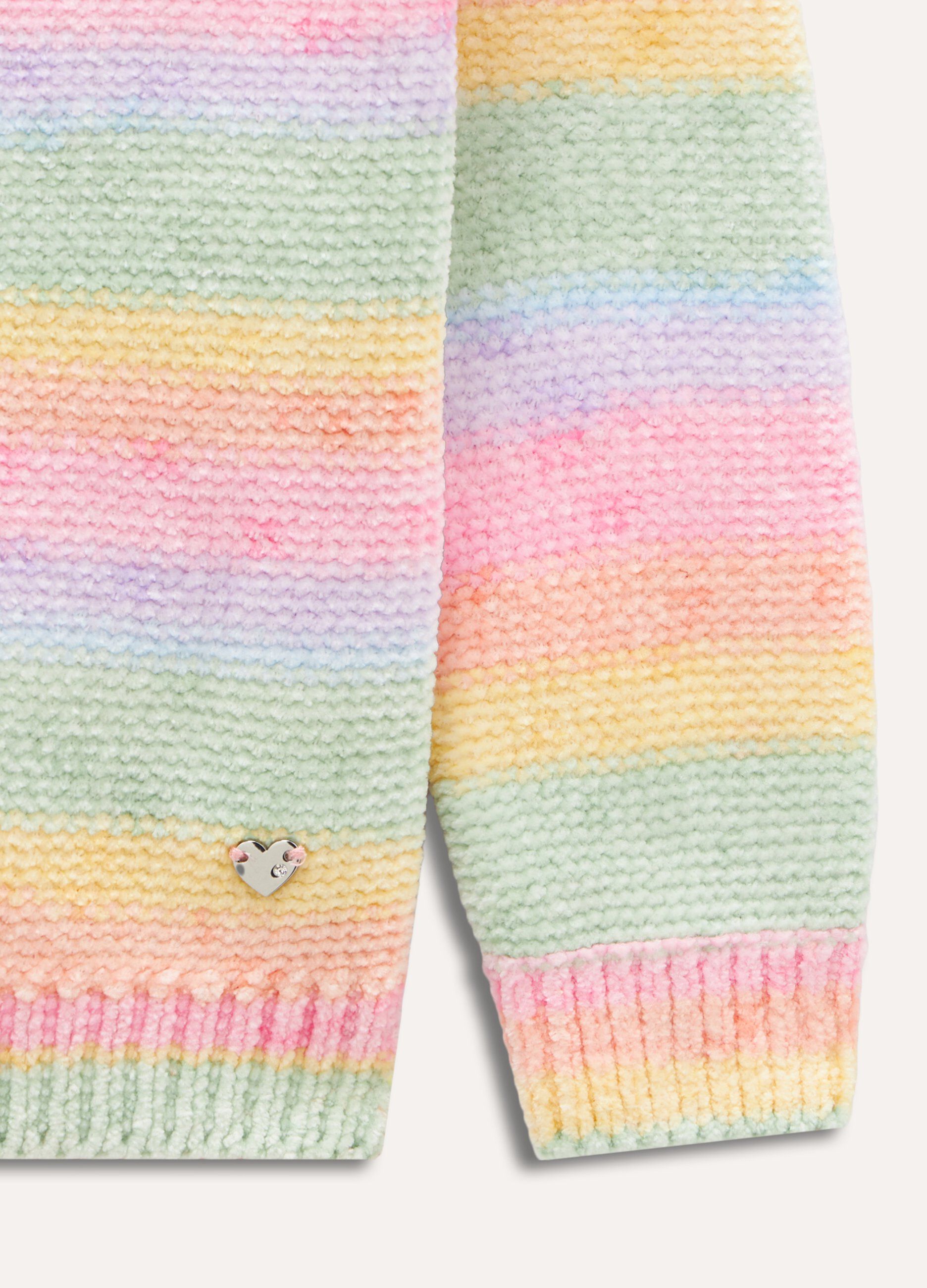 Tricot girocollo in ciniglia neonata_1