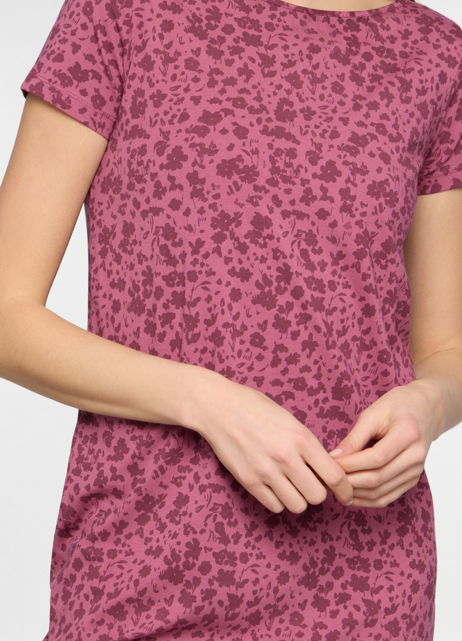 Abito corto in jersey stretch donna_2