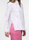 Camicia fit regular con colletto alla francese misto lino donna_2