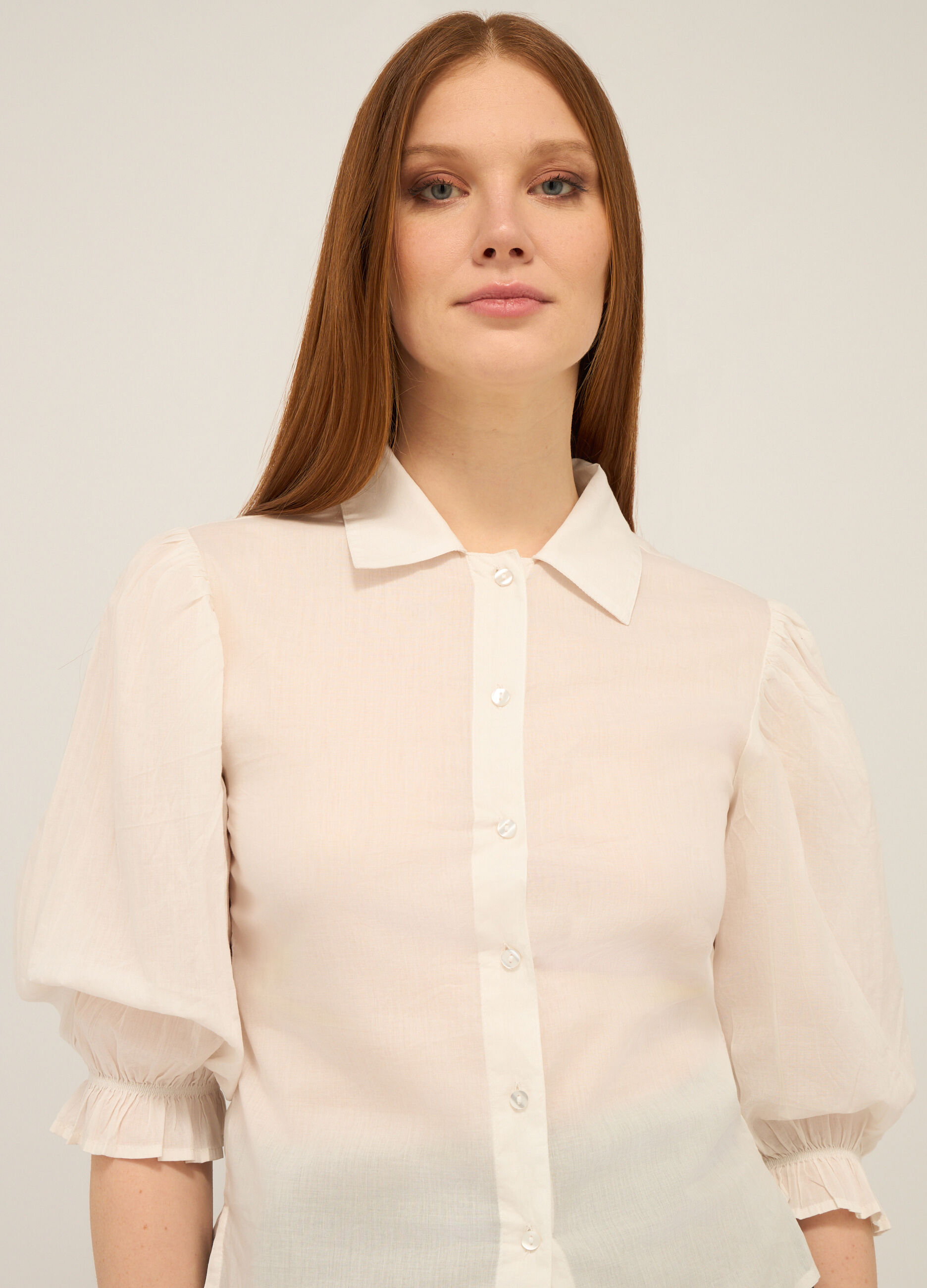 Camicia in puro cotone voile donna_2