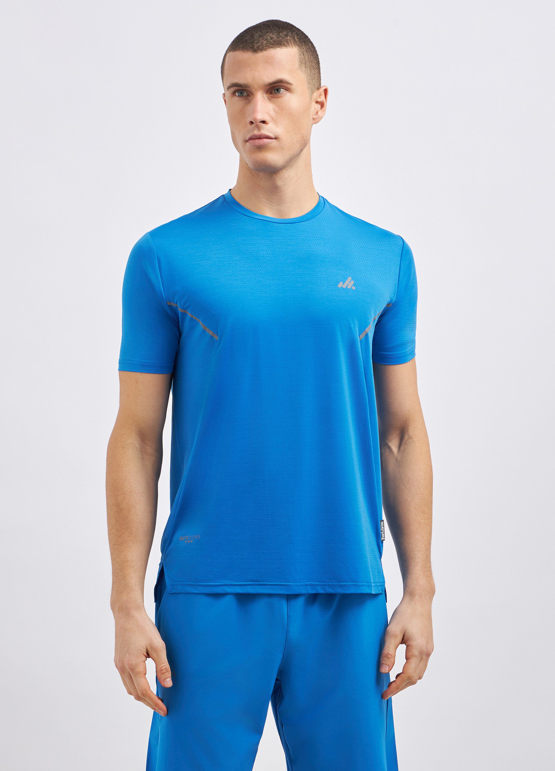 T-shirt con stampa ad alta visibilità uomo_0