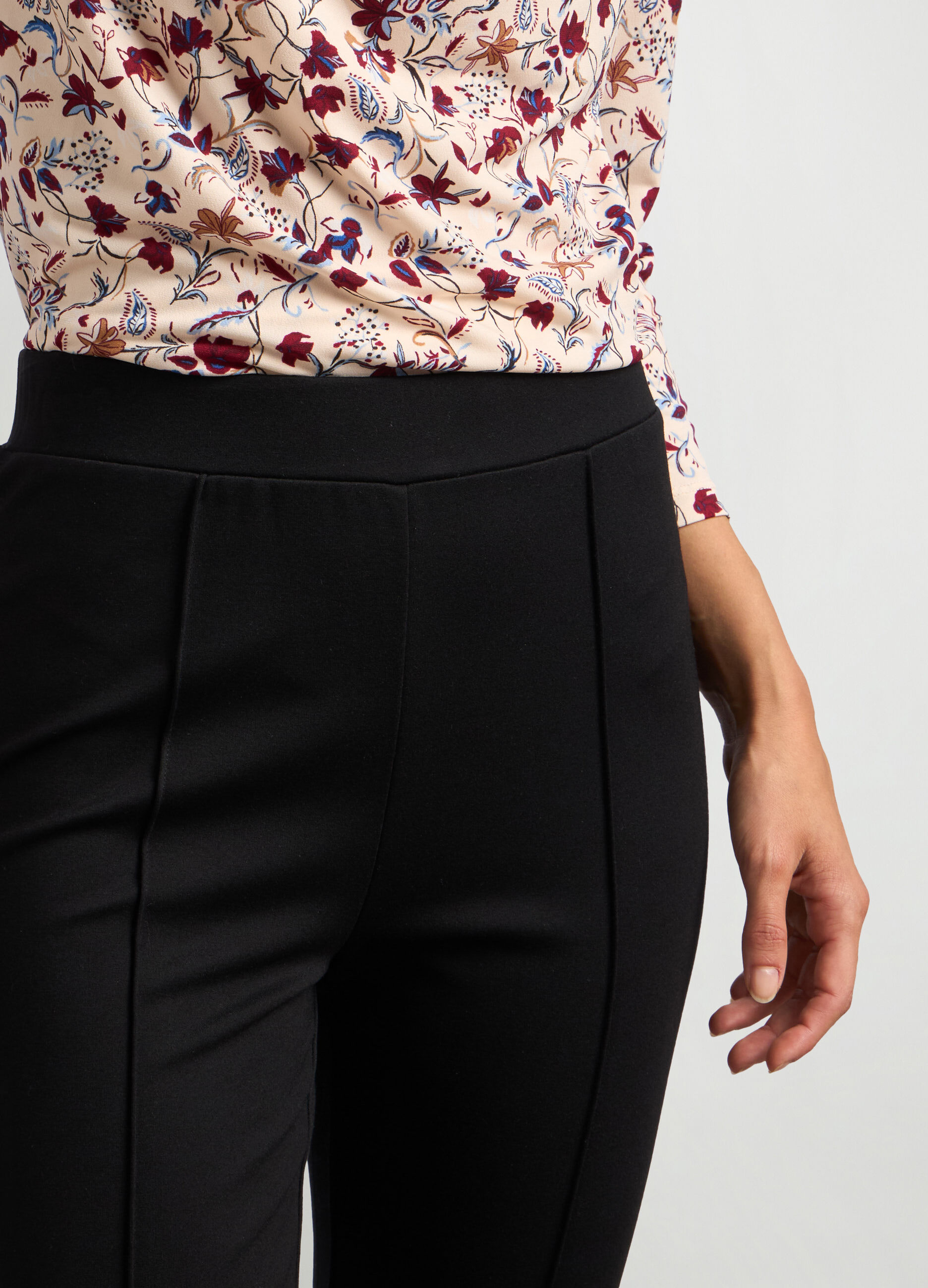 Leggings in punto Milano donna_2