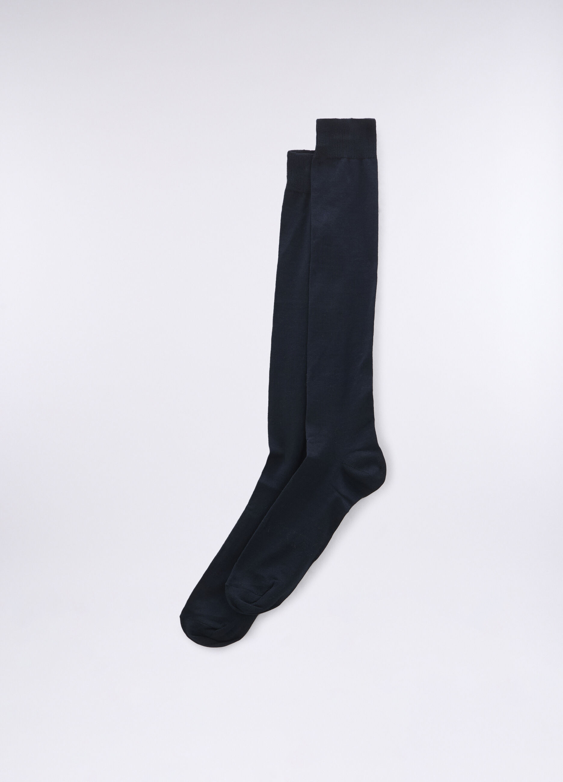 Calze lunghe in cotone stretch uomo_0