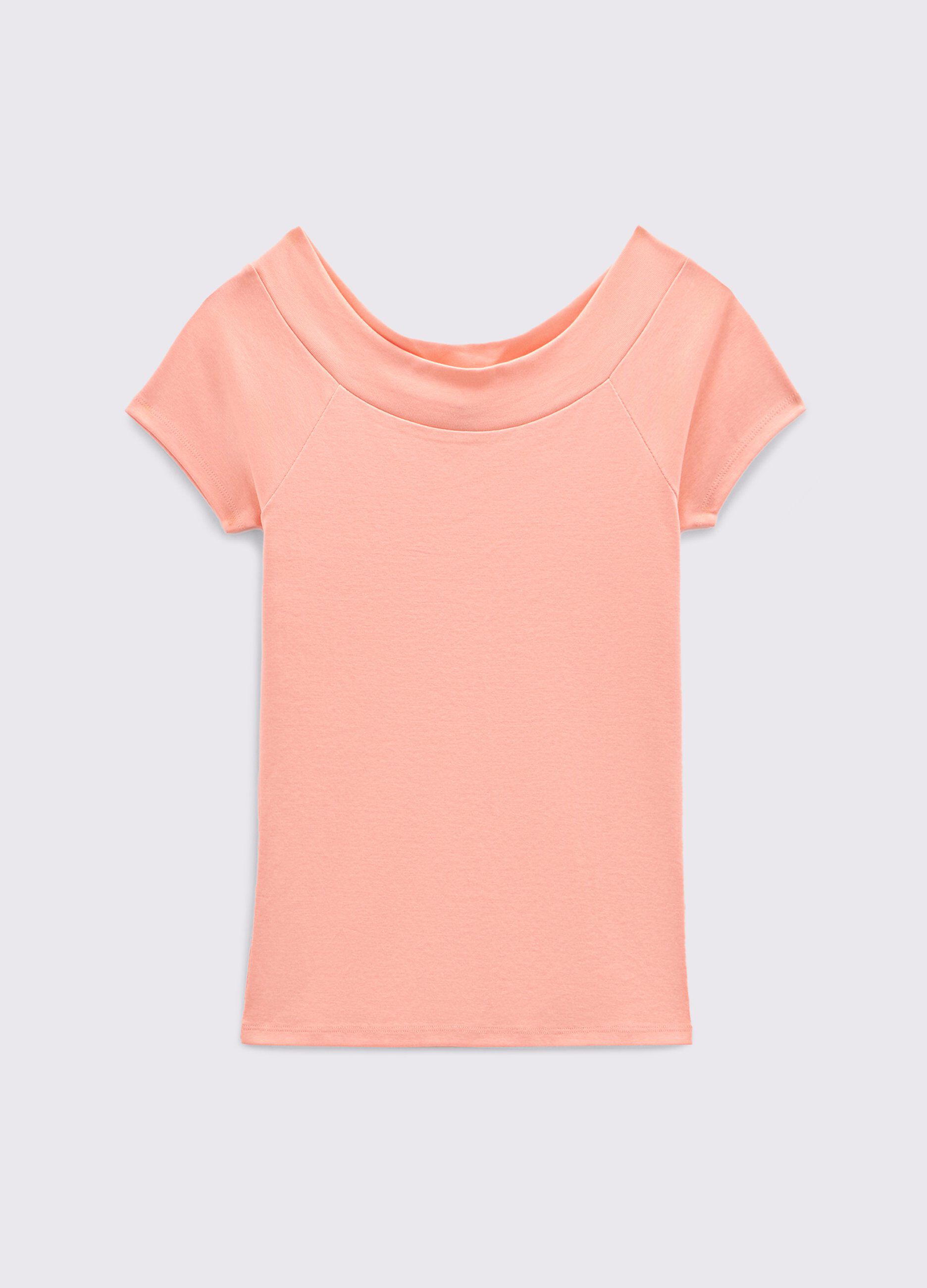 T-shirt in puro cotone donna_0