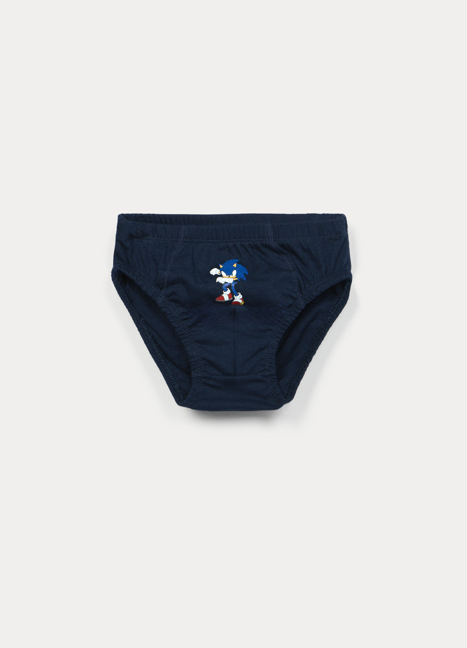 Pack 5 slip Sonic in jersey di puro cotone bambino_1