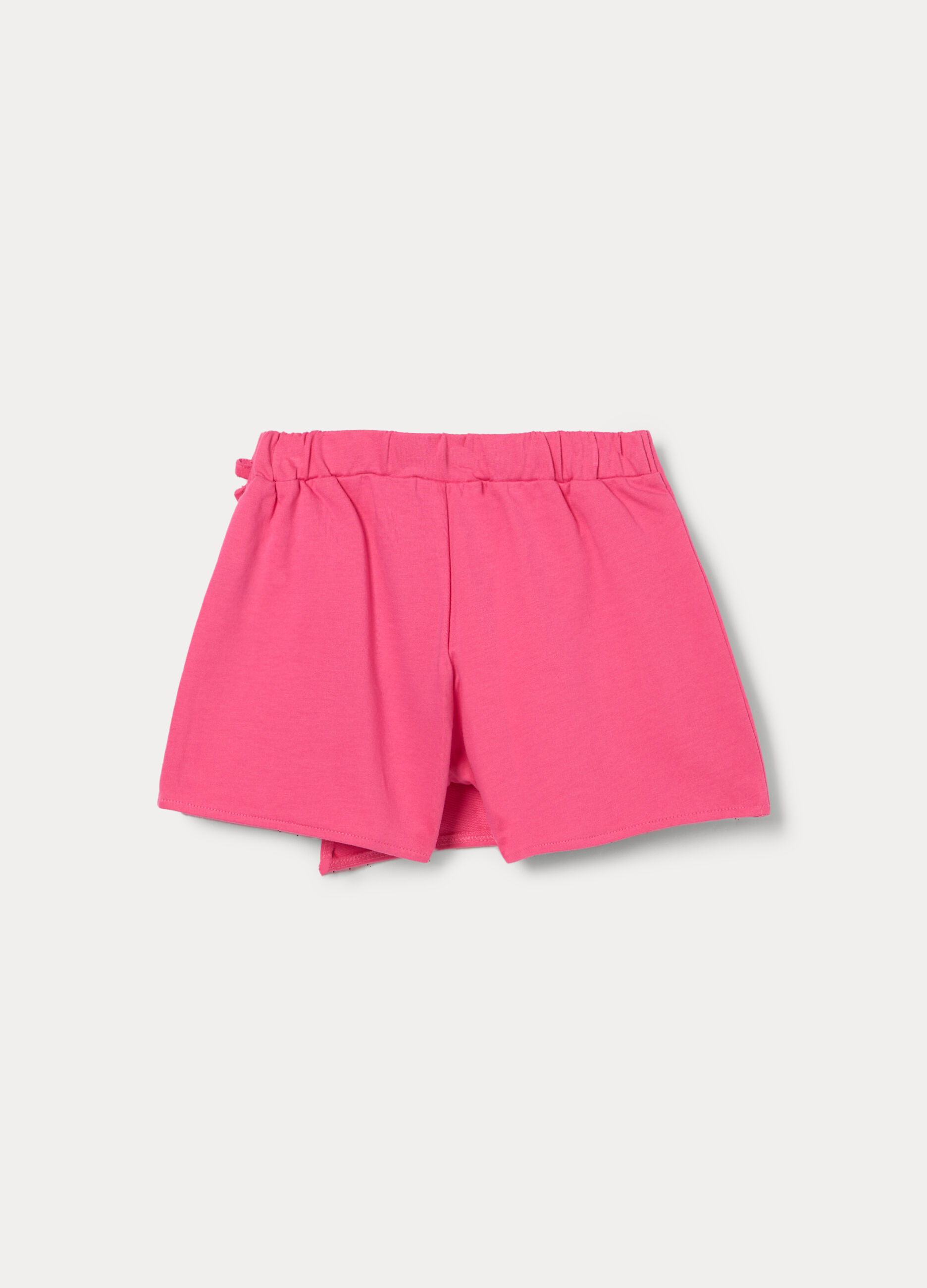 Gonna pantalone in puro cotone bambina_1