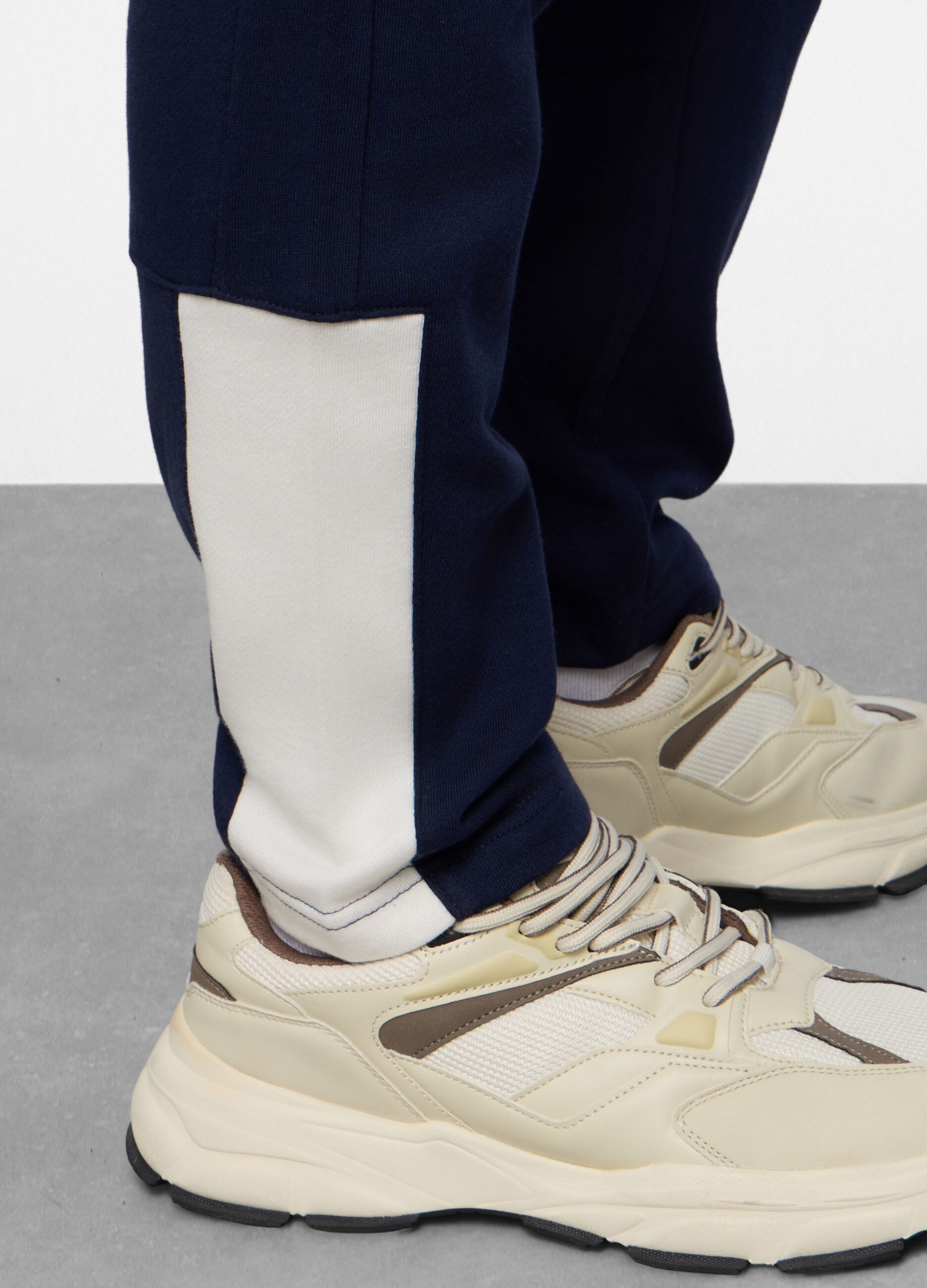 Jogger in felpa di cotone uomo_2