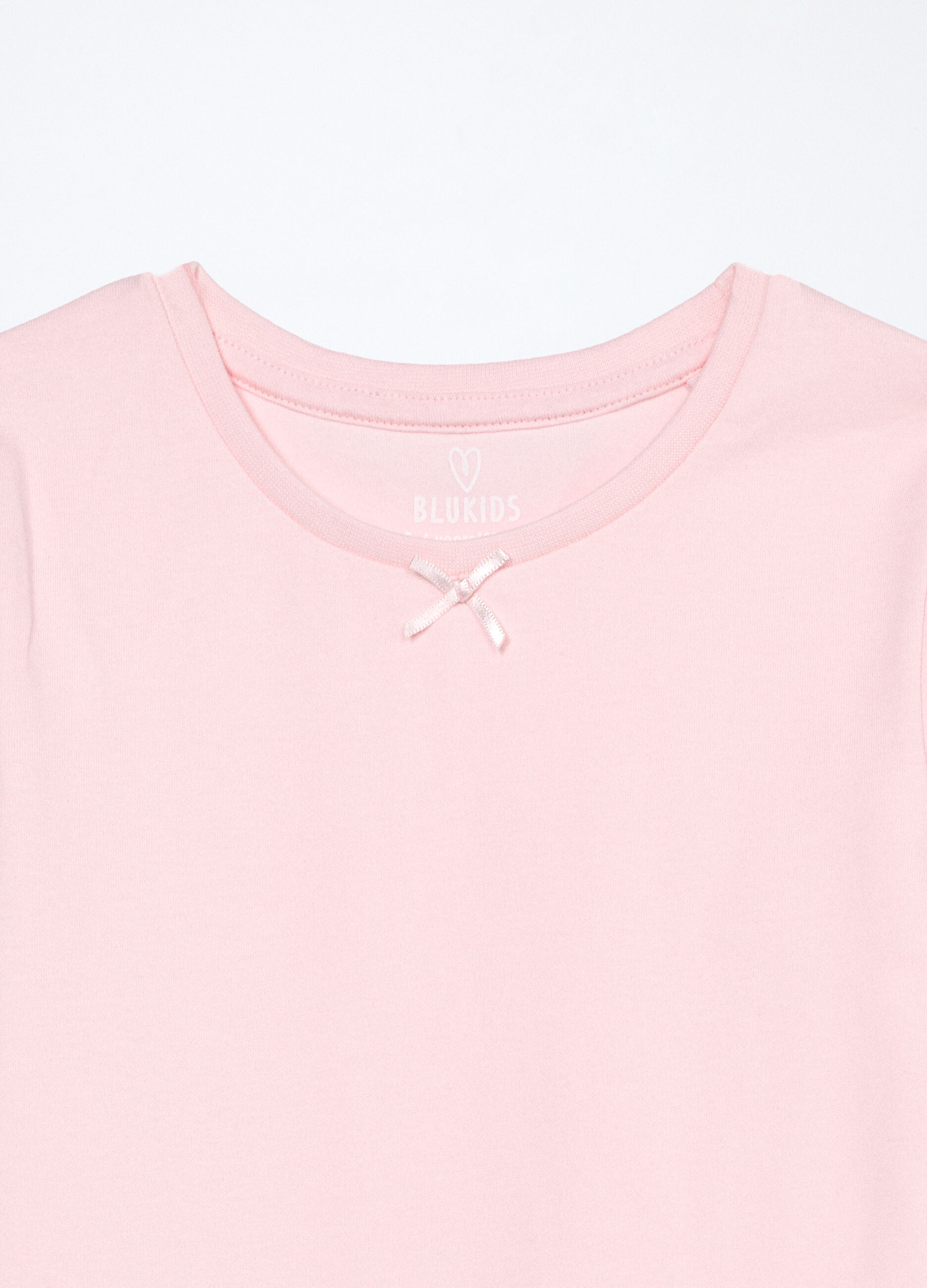 Pack 2 magliette intime in interlock di puro cotone bambina_3