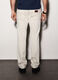 Jeans regular fit in denim di cotone e canapa uomo_1