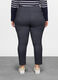 Pantaloni regular fit in poli viscosa stretch donna curvy_1