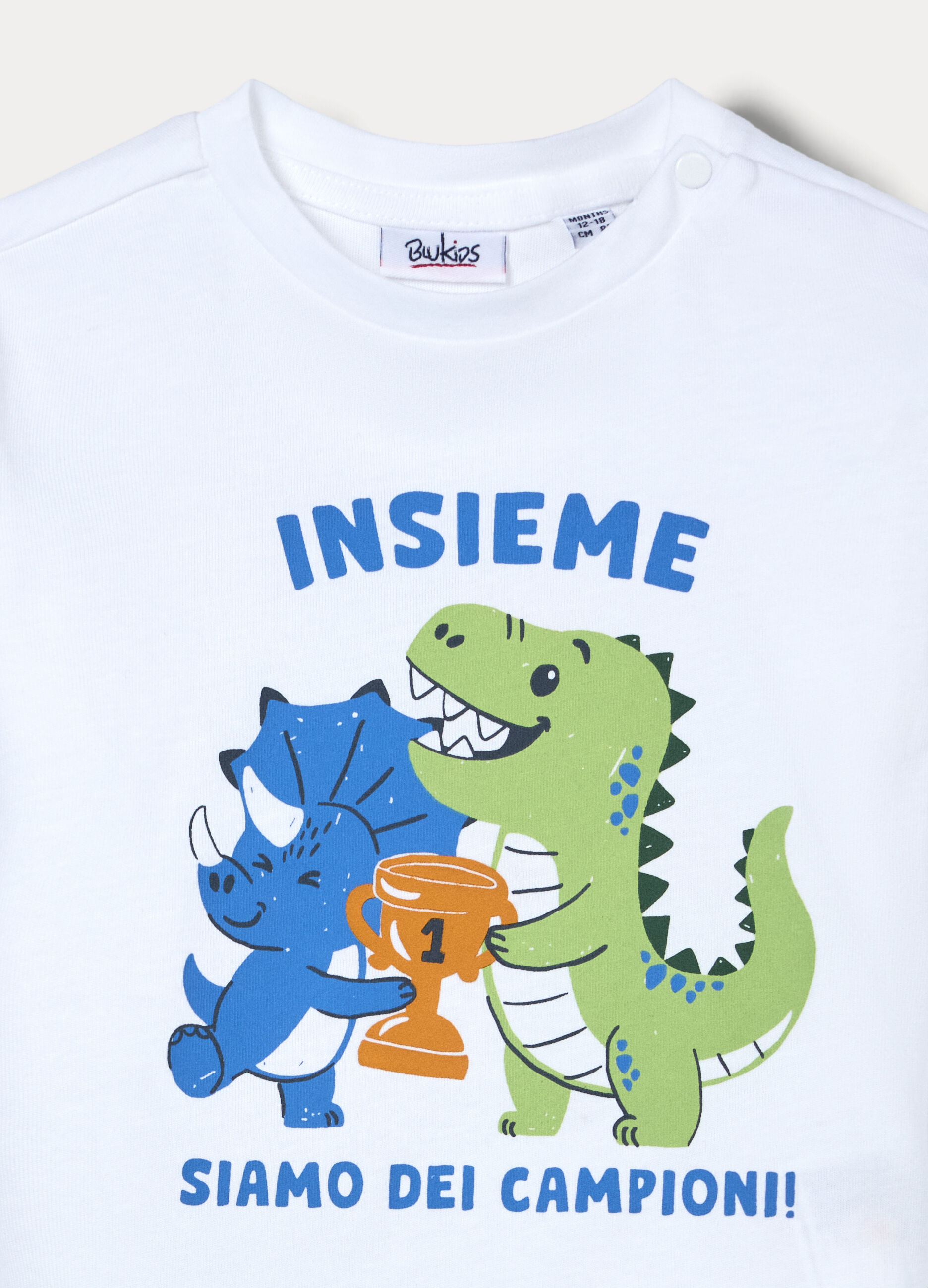 T-shirt in jersey di puro cotone bimbo_2