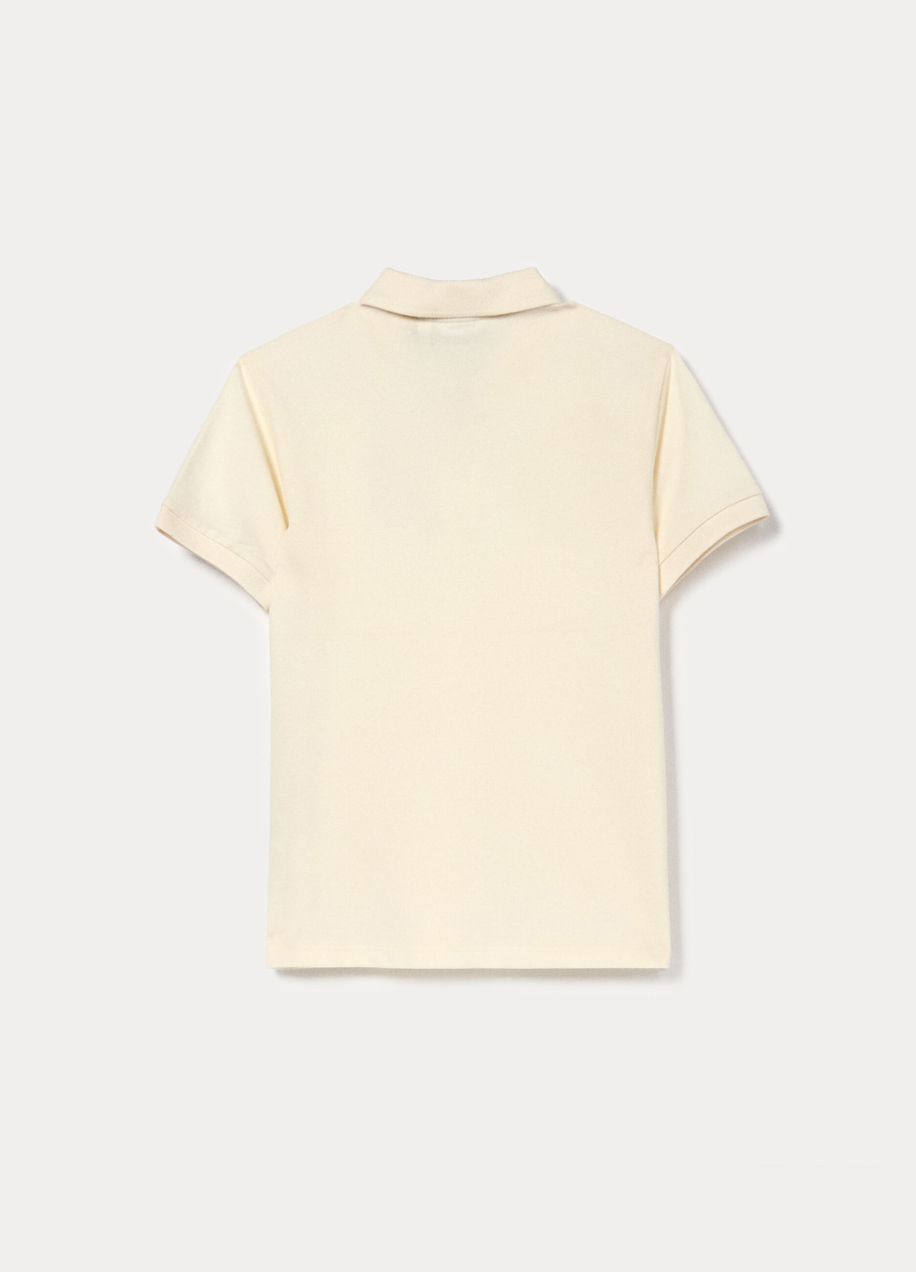 Polo in puro cotone piquet ragazzo_1