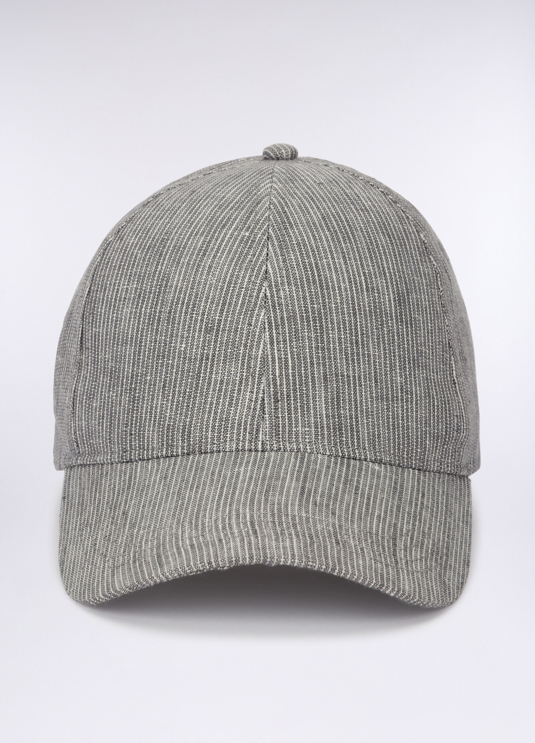 Cappello da baseball a righine uomo_0