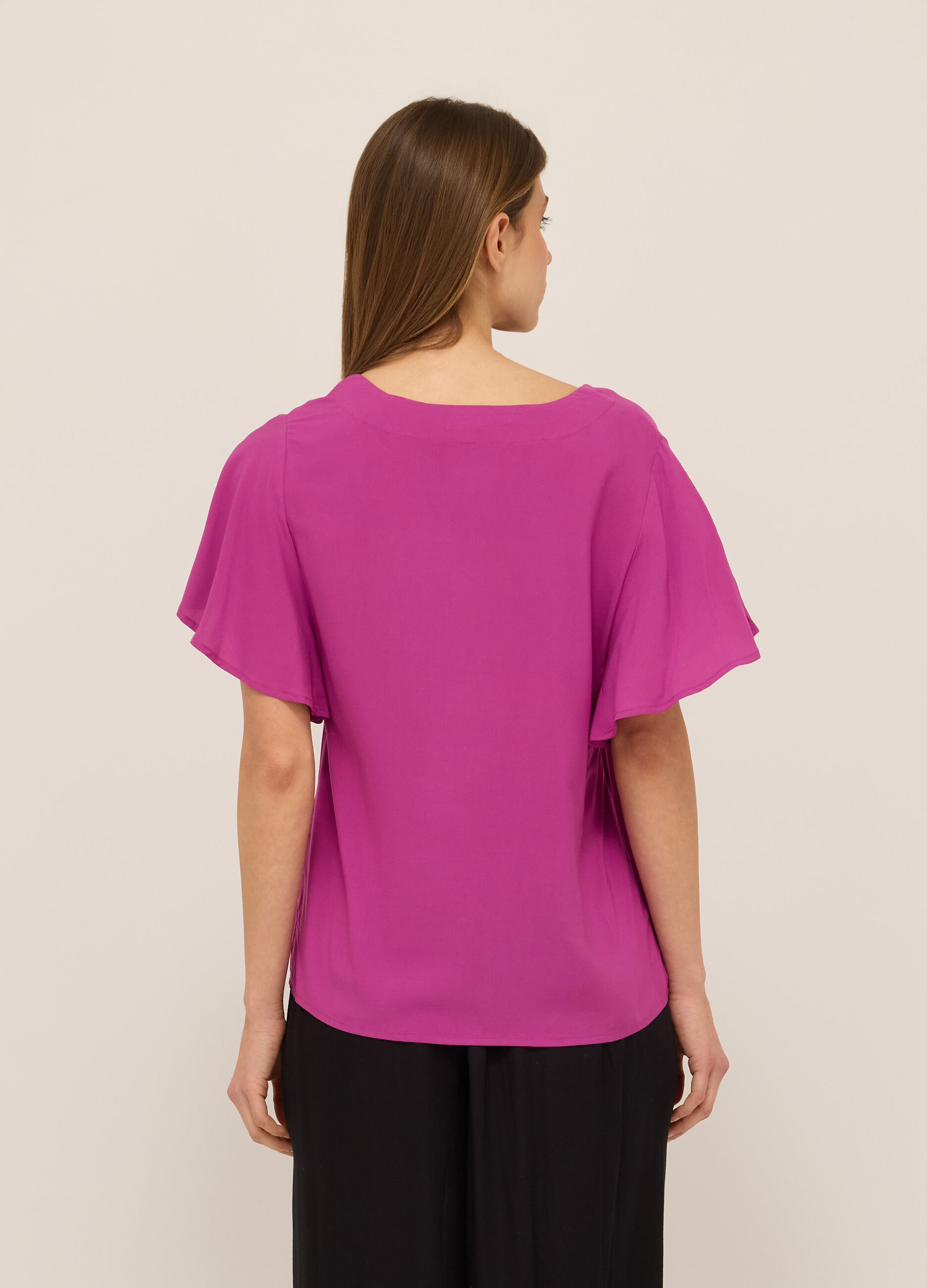 Blusa in pura viscosa donna_1
