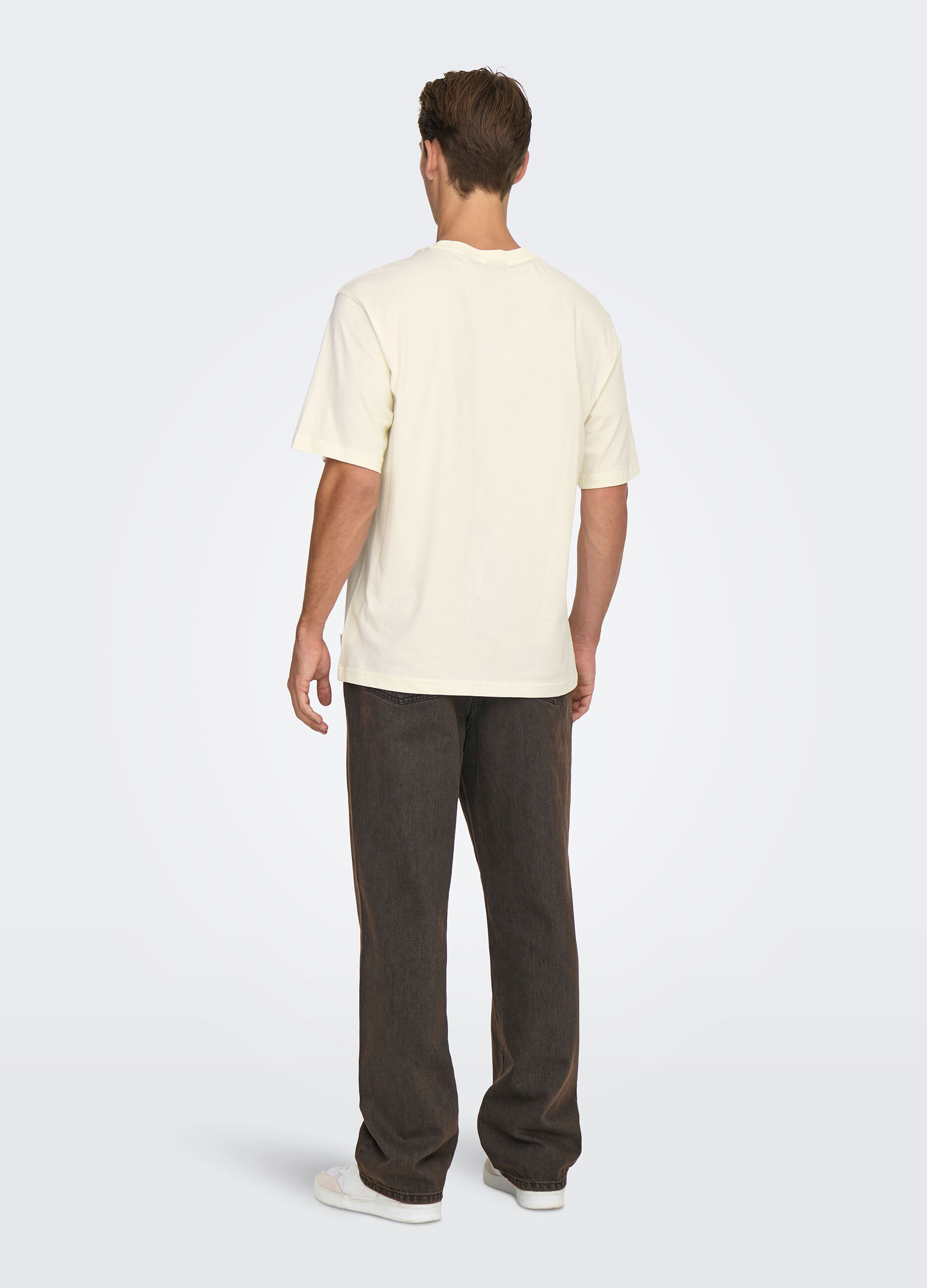 T-shirt relaxed fit Monnalisa uomo_3