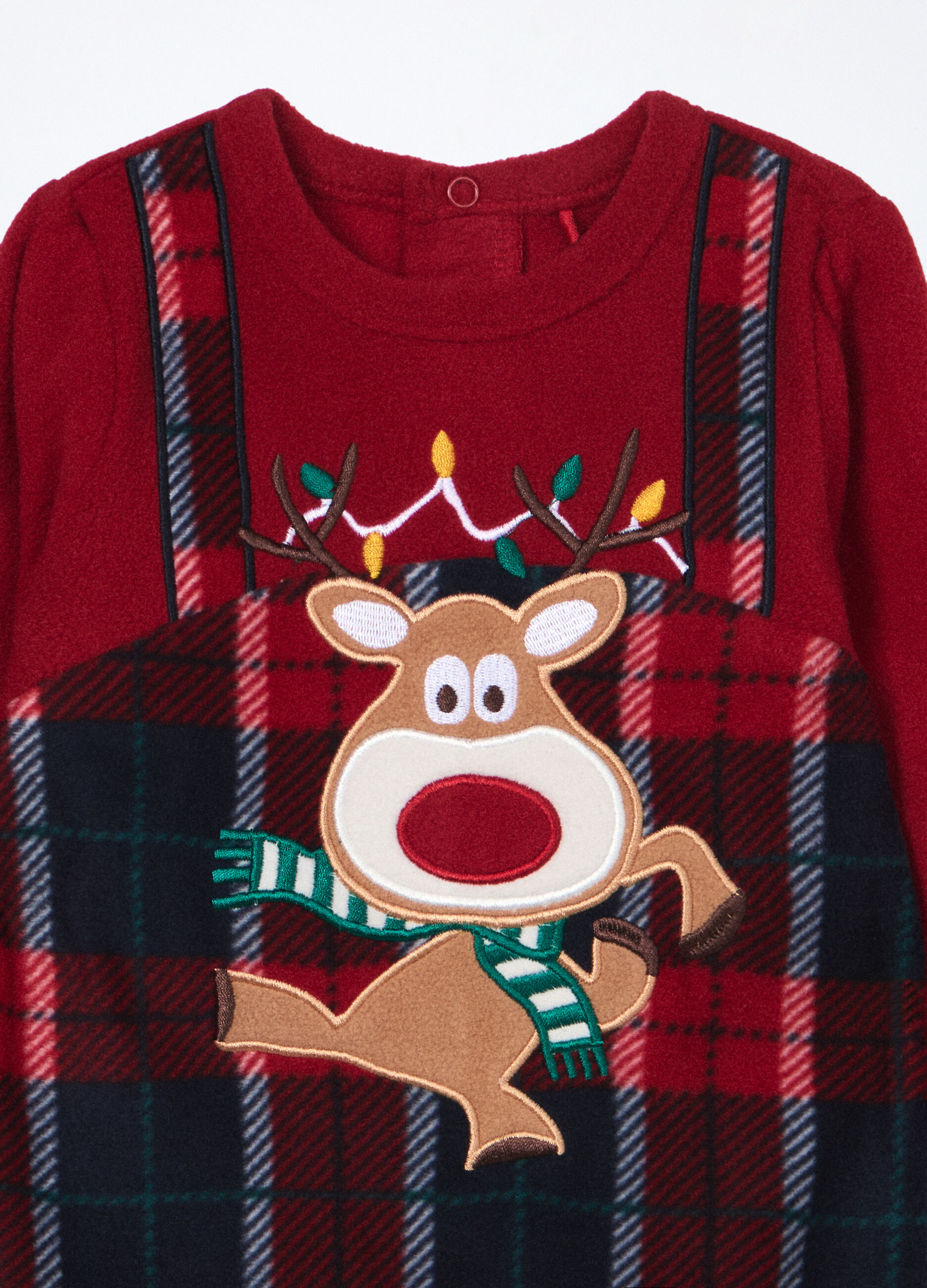 Tutina pigiama velour misto cotone neonato_2