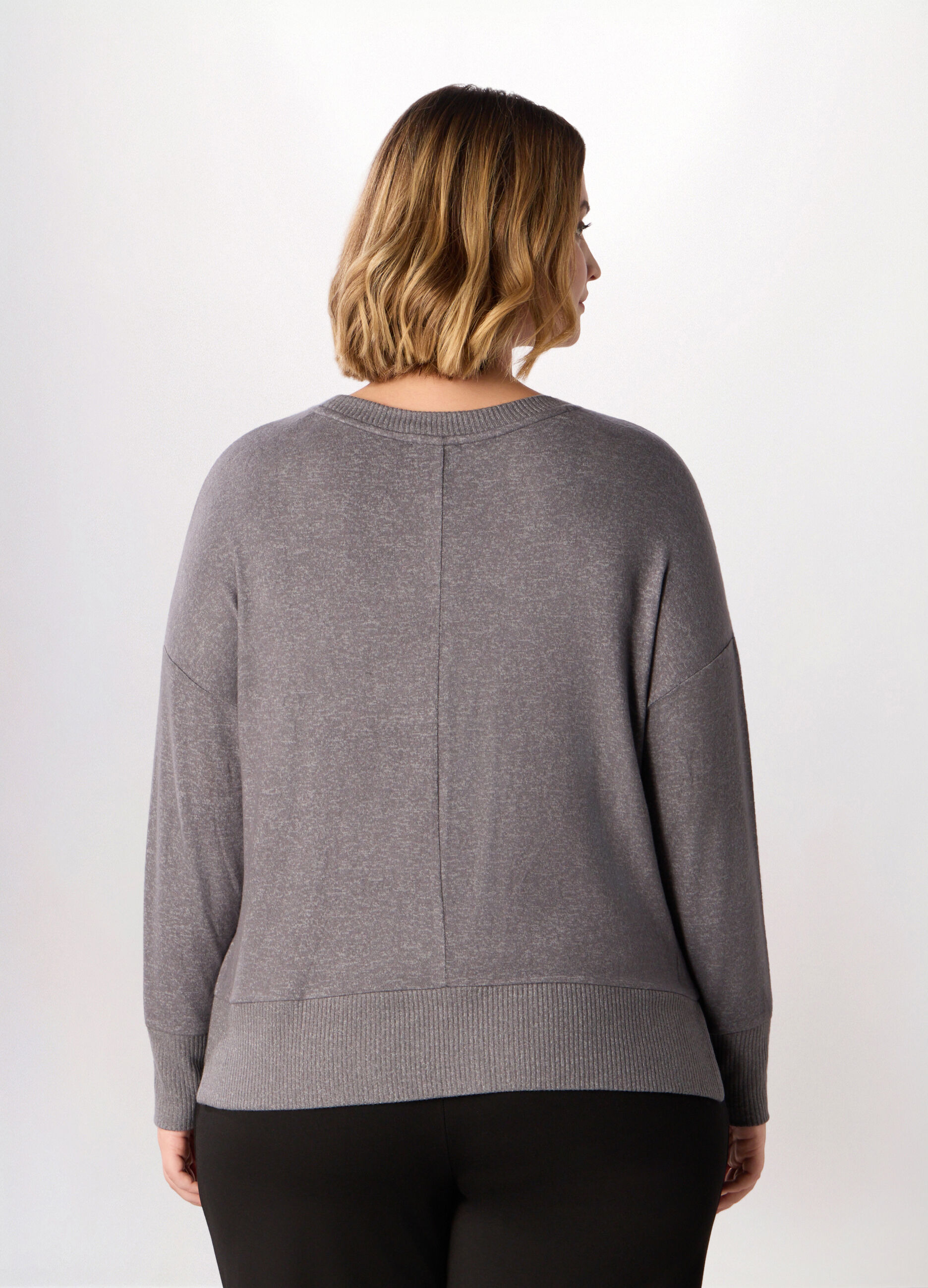 T-shirt misto viscosa donna curvy_1