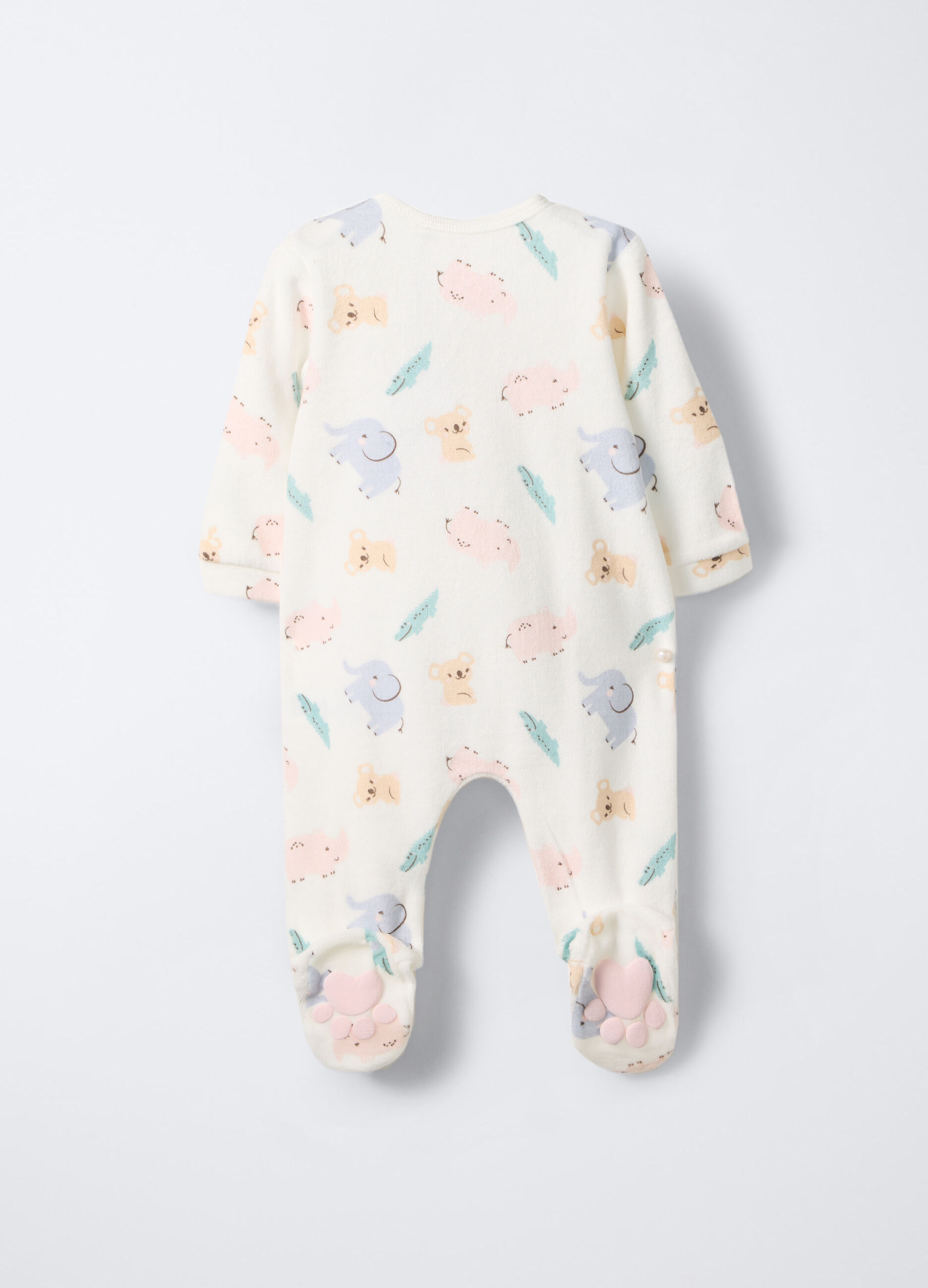 Pigiama velour misto cotone_1