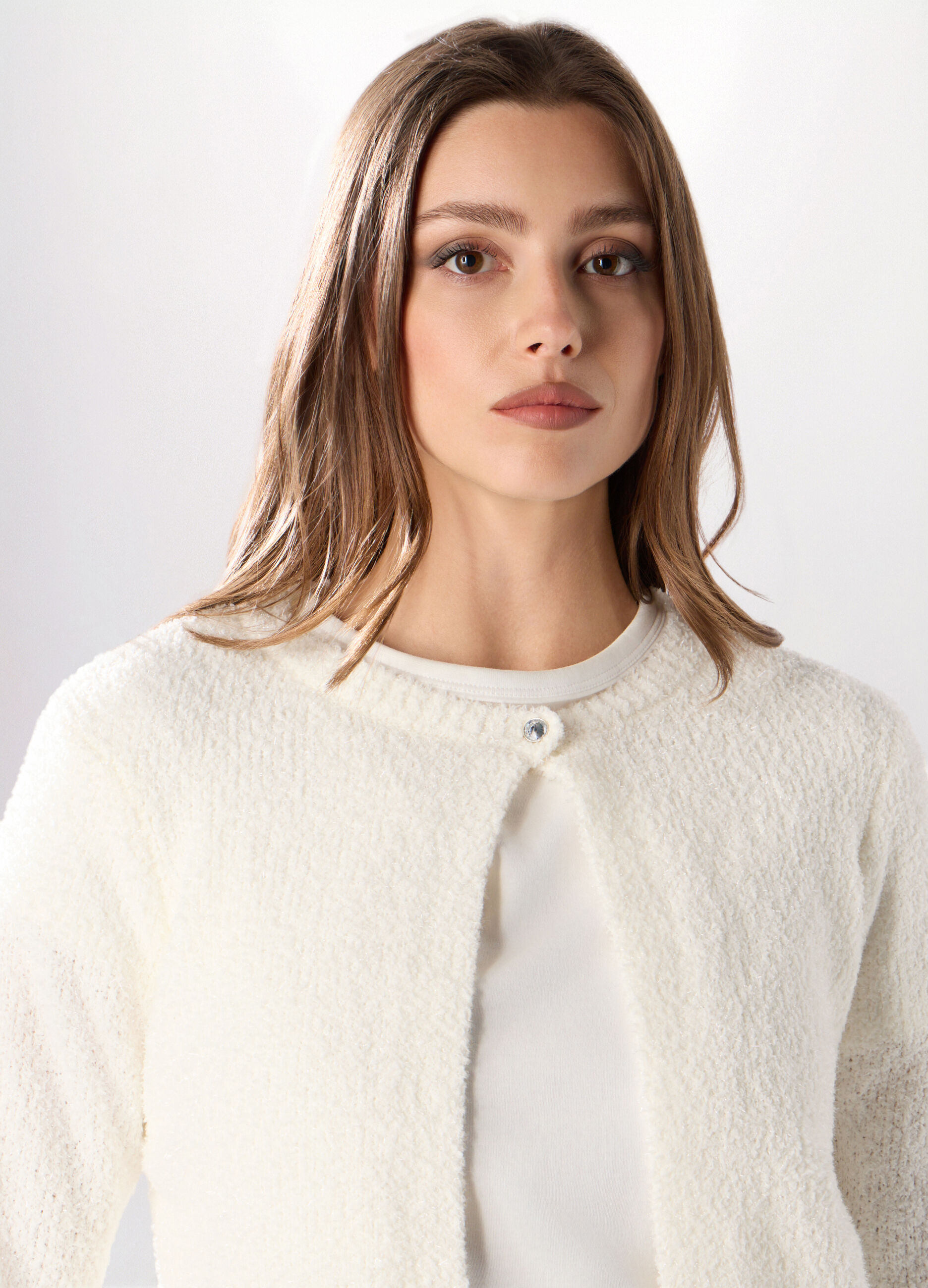 Cardigan tricot donna_2