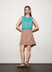 Top girocollo misto lino donna_0
