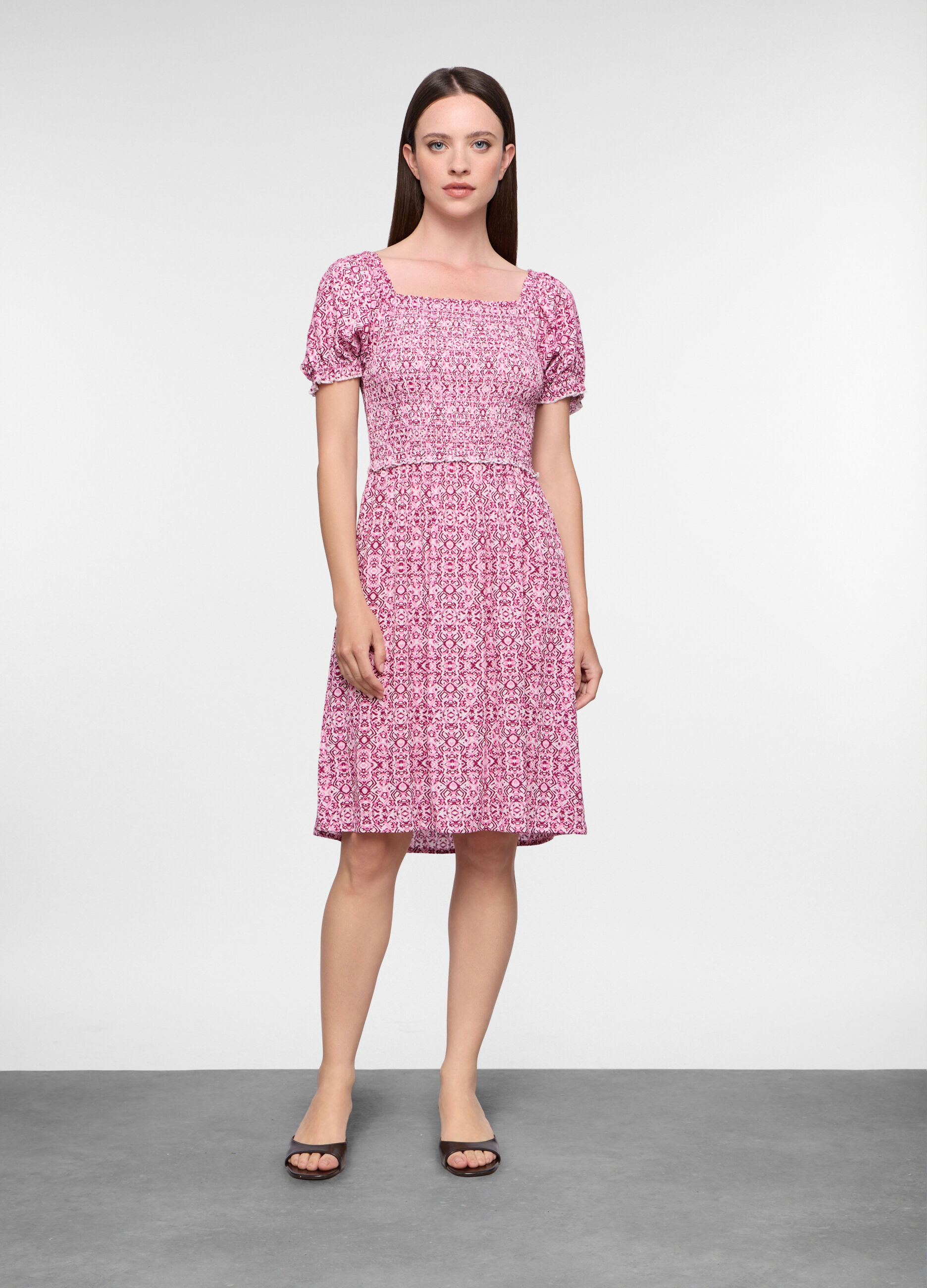 Abito Fit Regular in pura viscosa donna_0