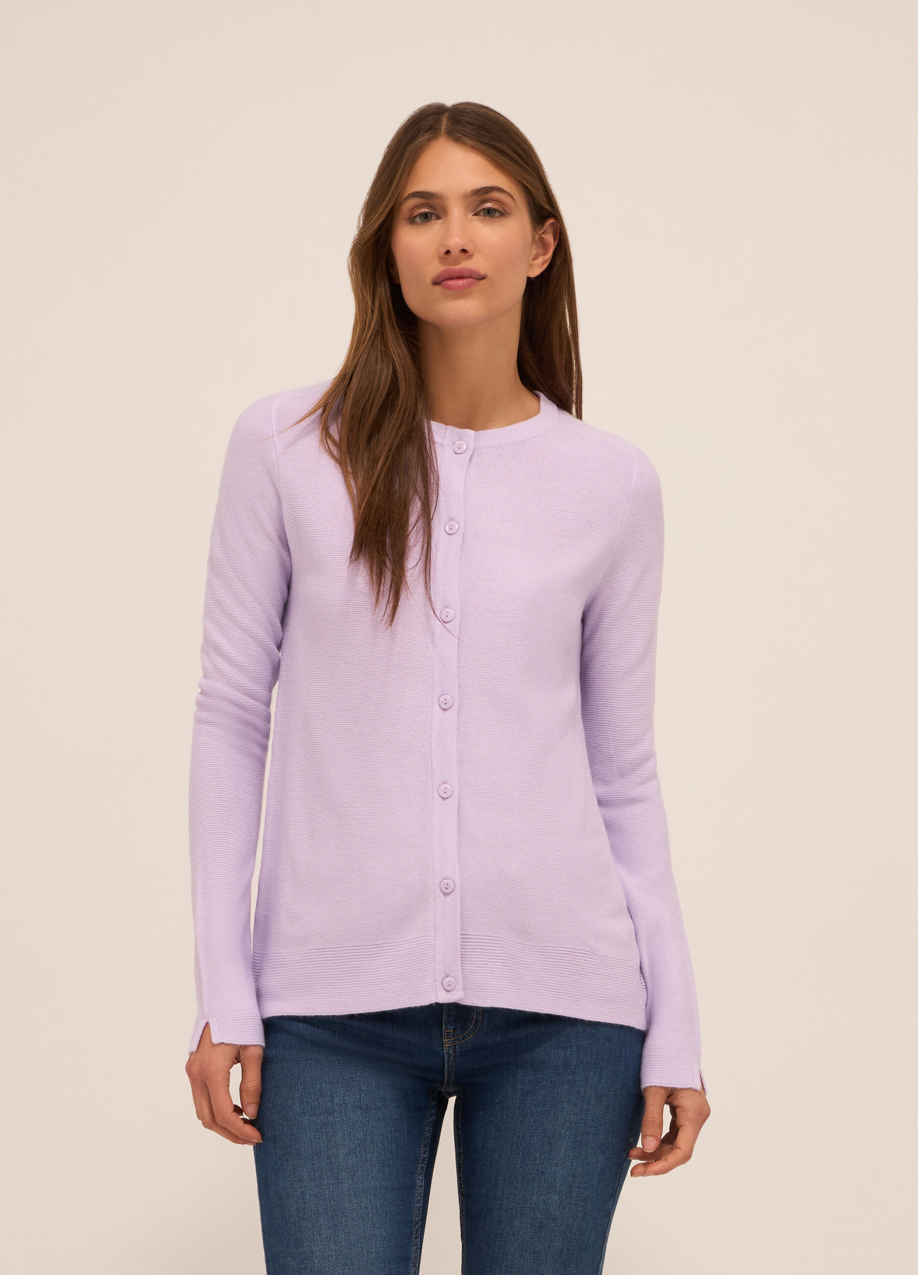 Cardigan effetto cashmere donna_0