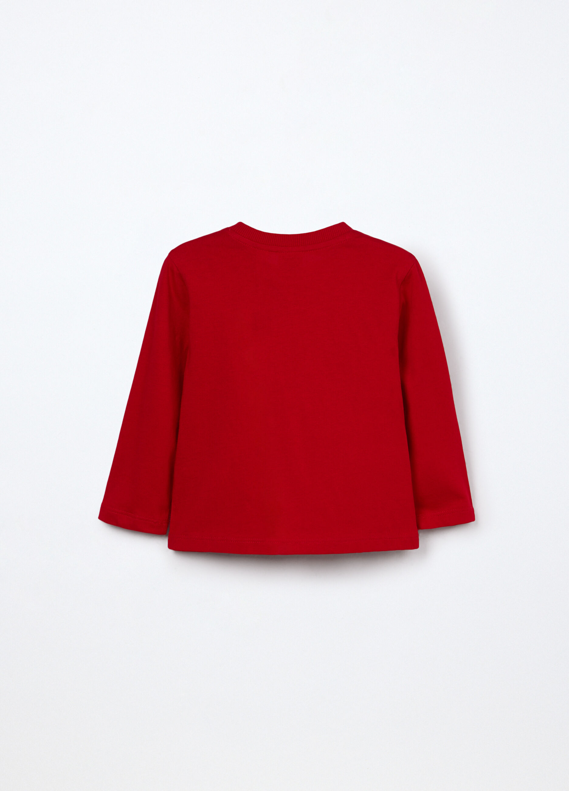 T-shirt in jersey di puro cotone neonato_1