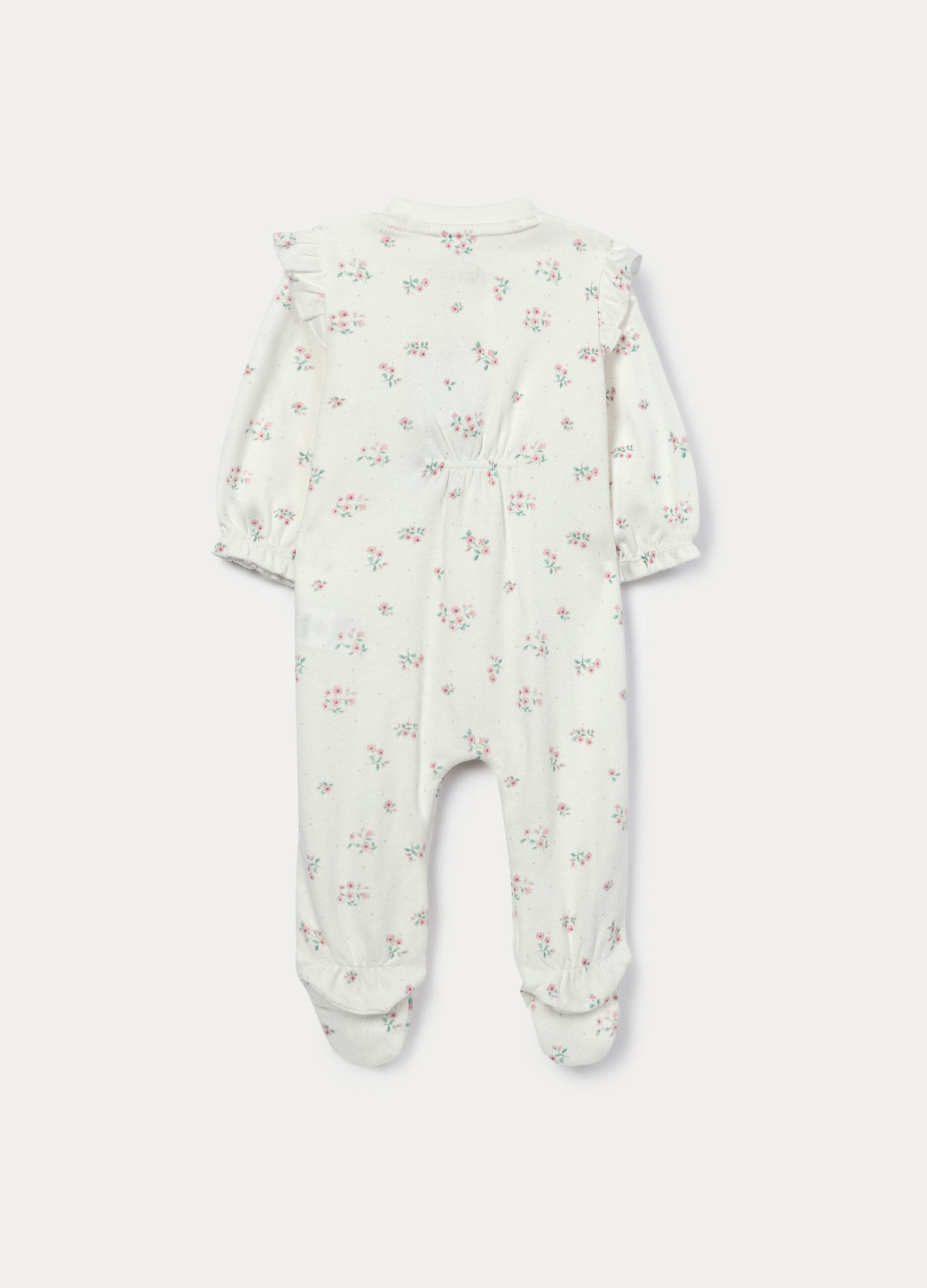 Tutina in interlock di puro cotone neonata_1