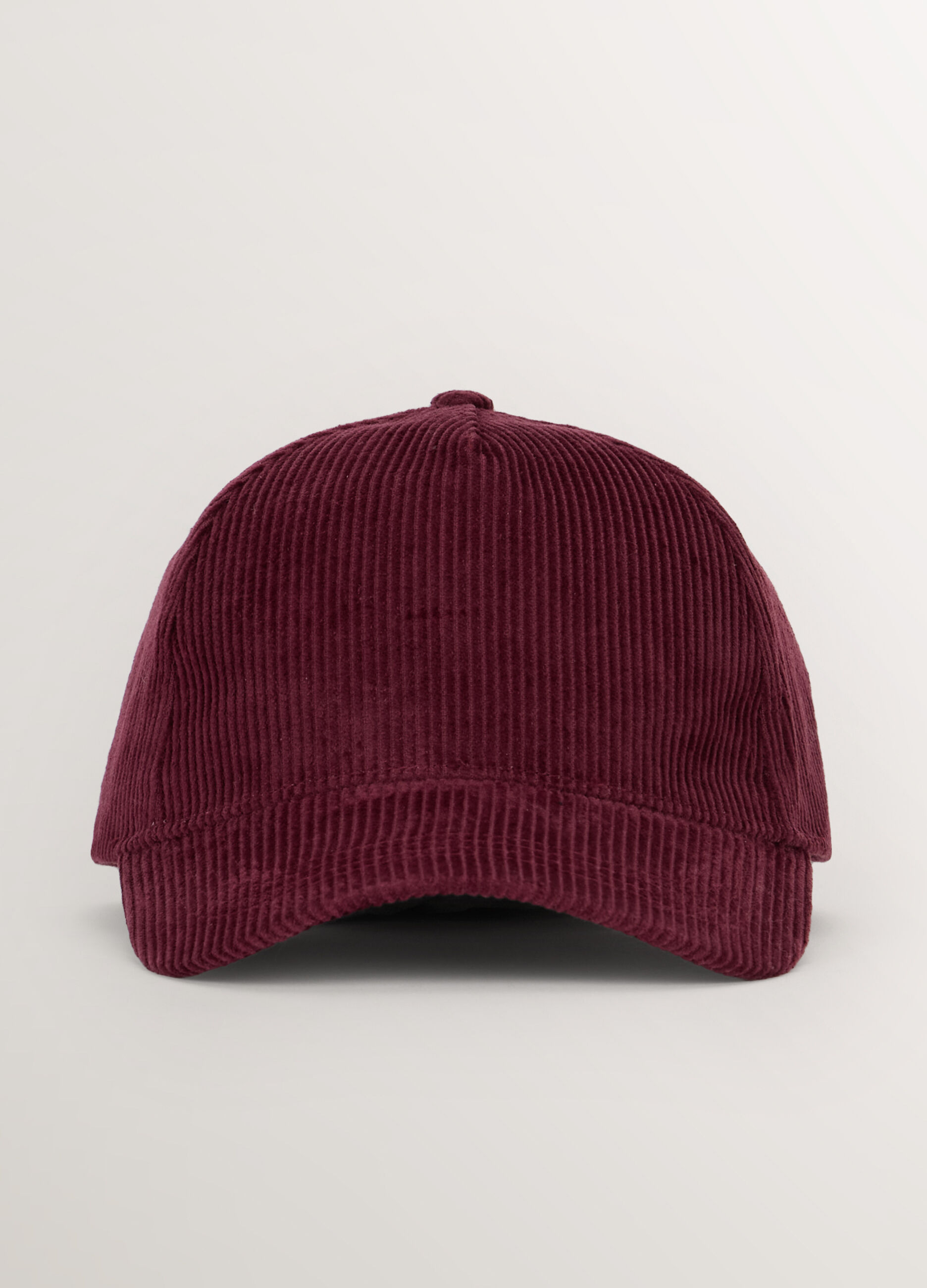 Cappello in velluto di puro cotone donna_0