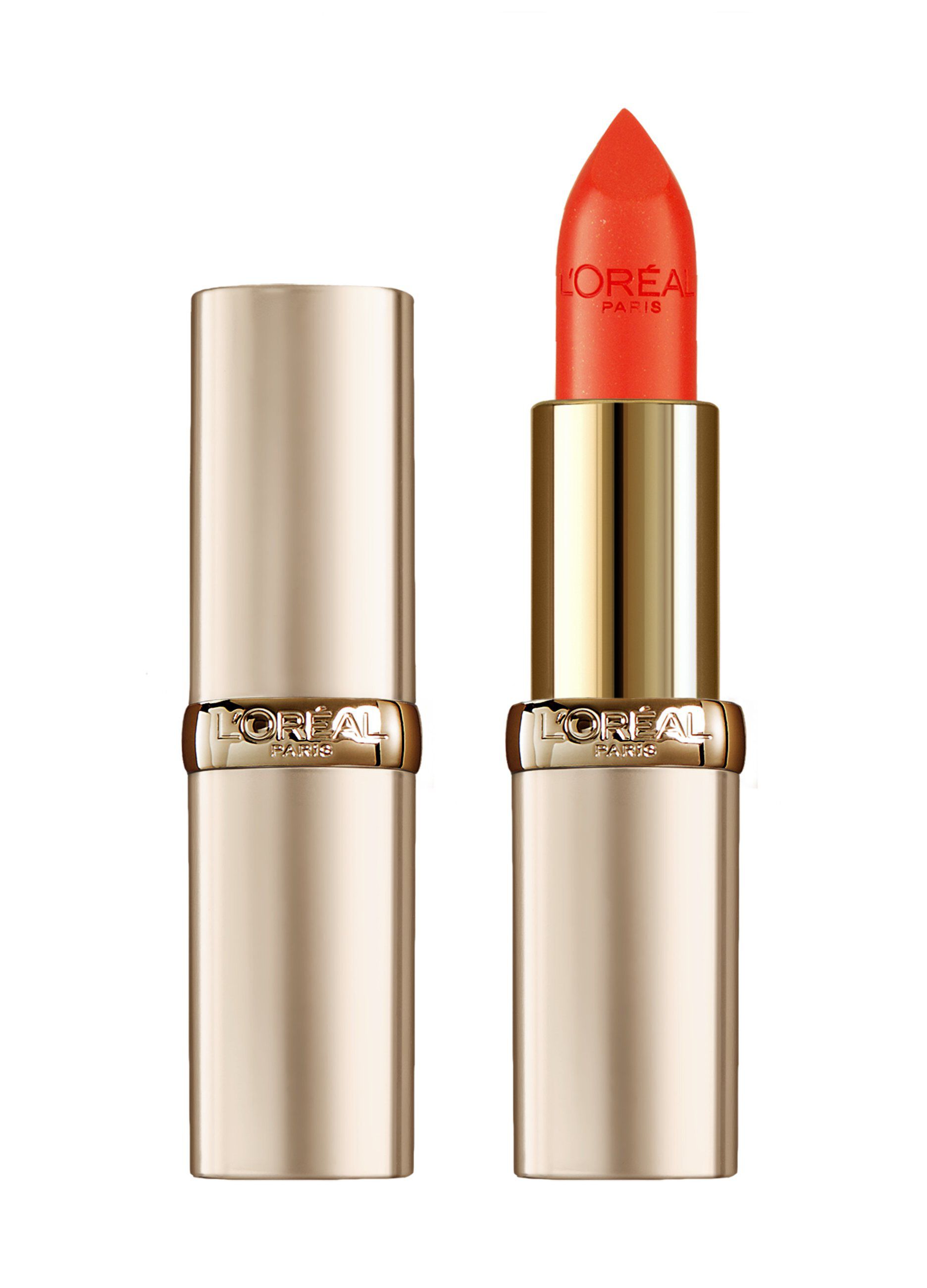 L'Oréal Paris Rossetto Idratante Color Riche, Colore Pieno, Finish Satinato, 377 Perfect Red._0