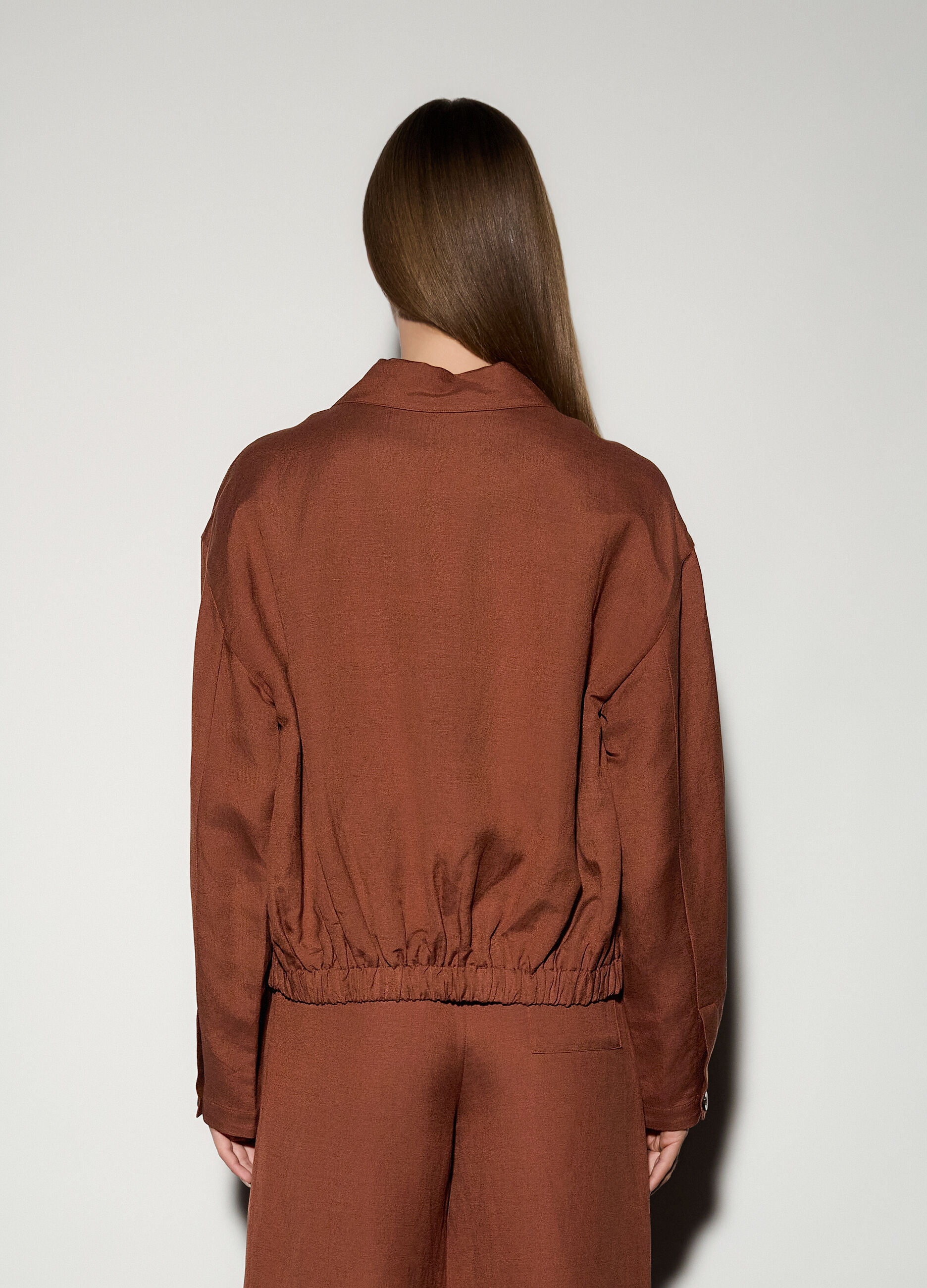 Giacca misto lino donna_2