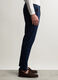 Pantaloni chino slim fit in cotone stretch uomo_1