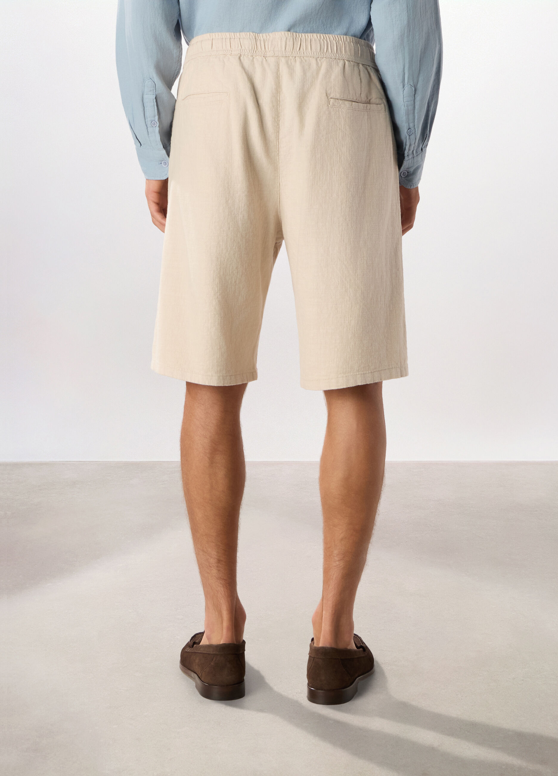 Bermuda in puro cotone uomo_1