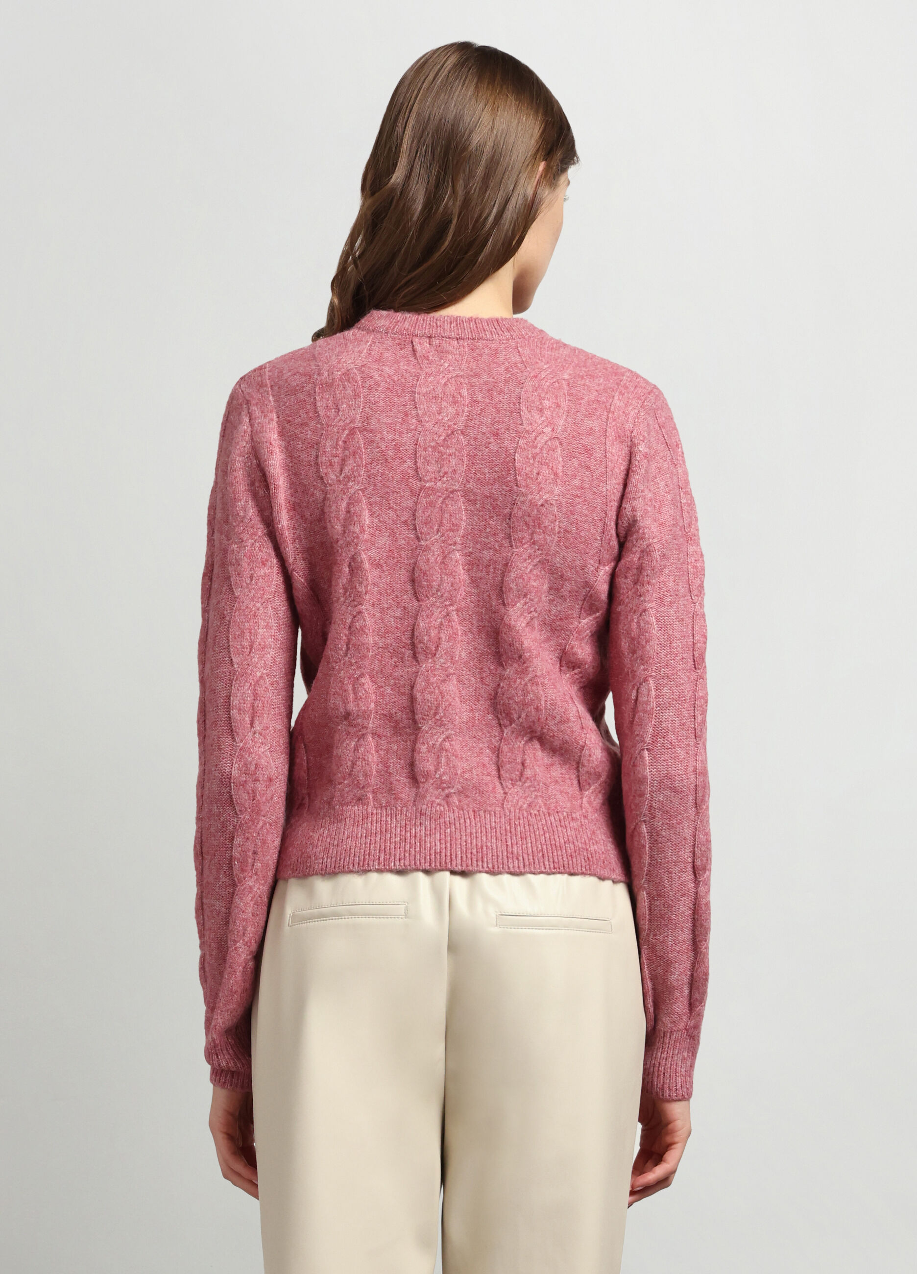 Girocollo tricot misto lana donna_1