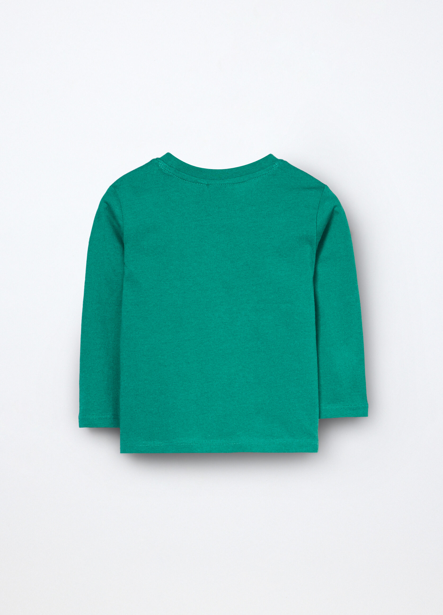 T-shirt in jersey di puro cotone neonato_1