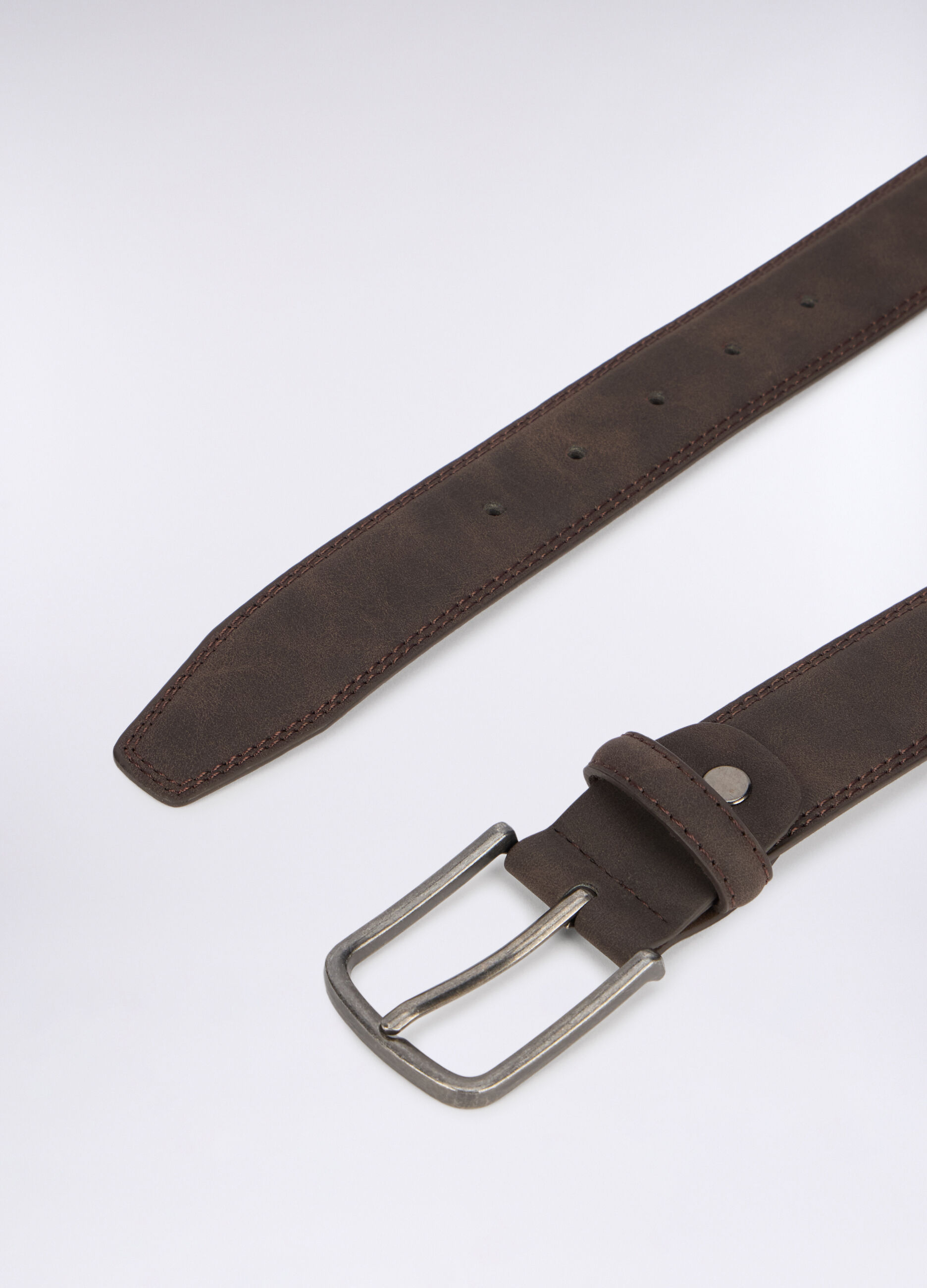 Cintura in ECOpelle scamosciata uomo_1